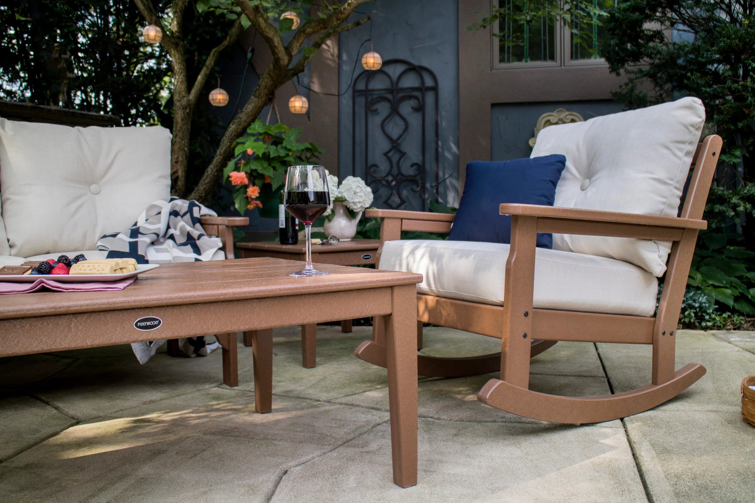 Vineyard 4-Piece Deep Seating Rocker Set - Image 7