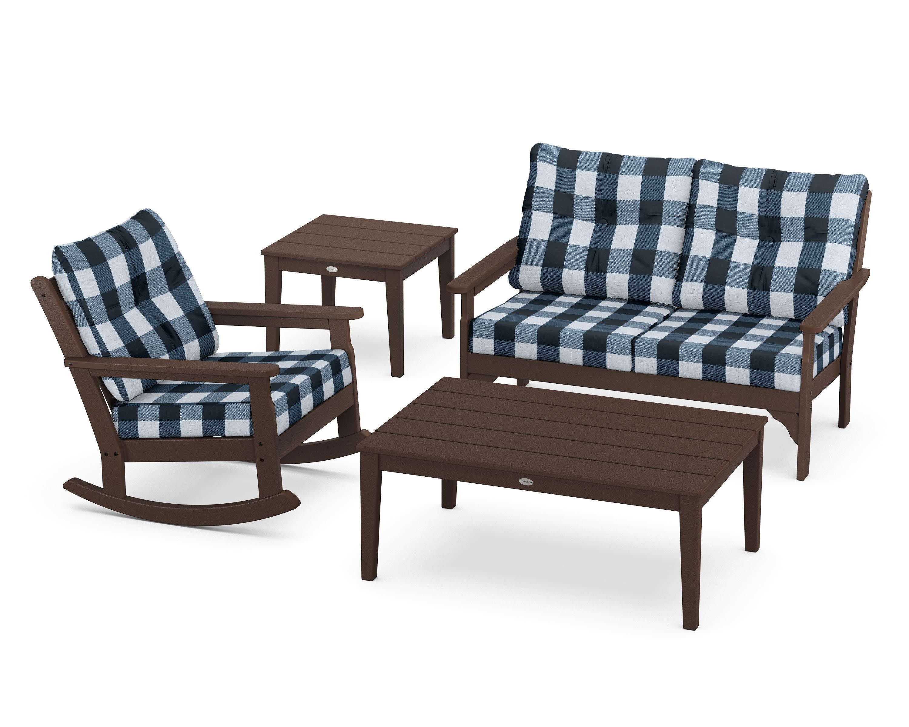 Vineyard 4-Piece Deep Seating Rocker Set - Image 71