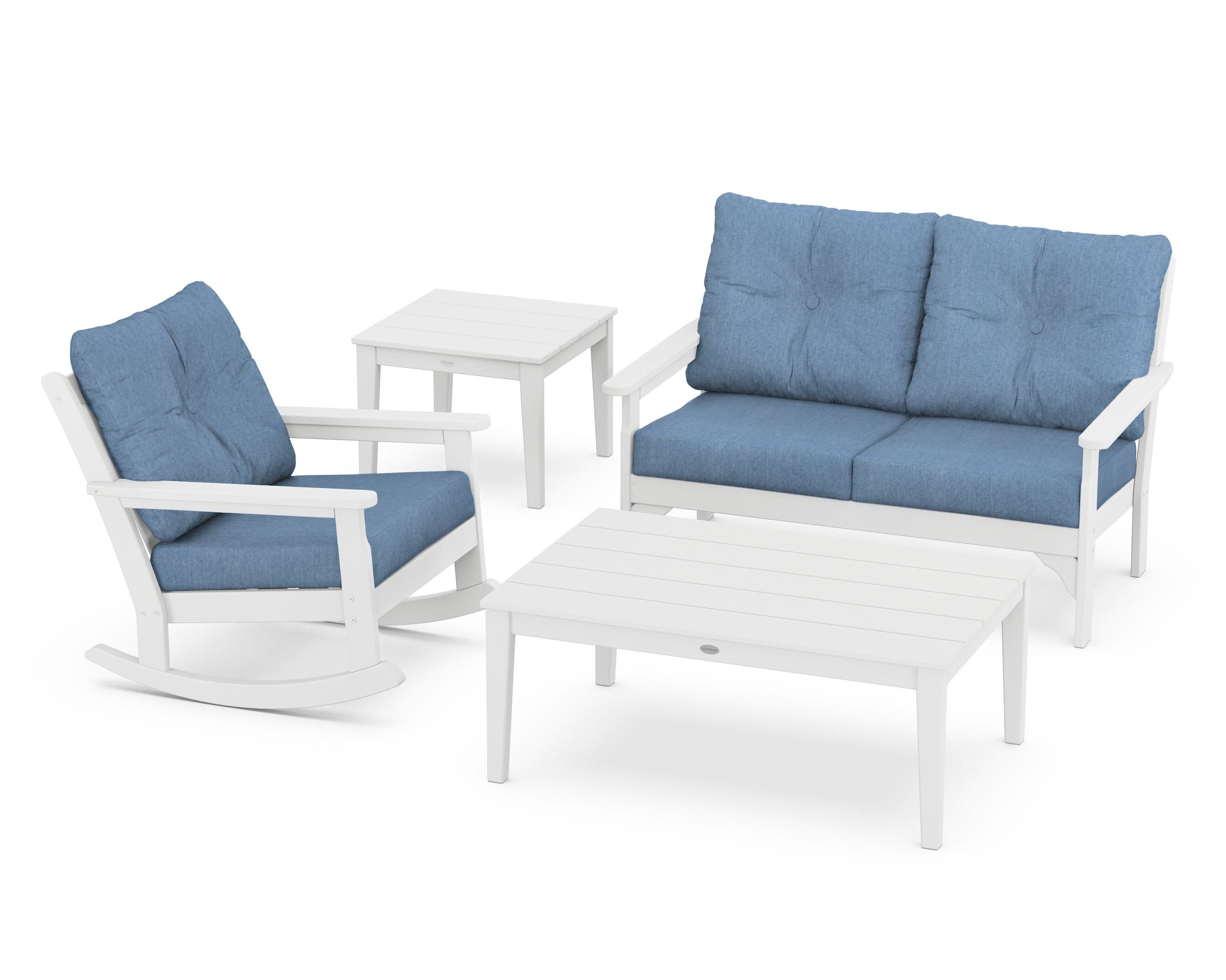 Vineyard 4-Piece Deep Seating Rocker Set - Image 85