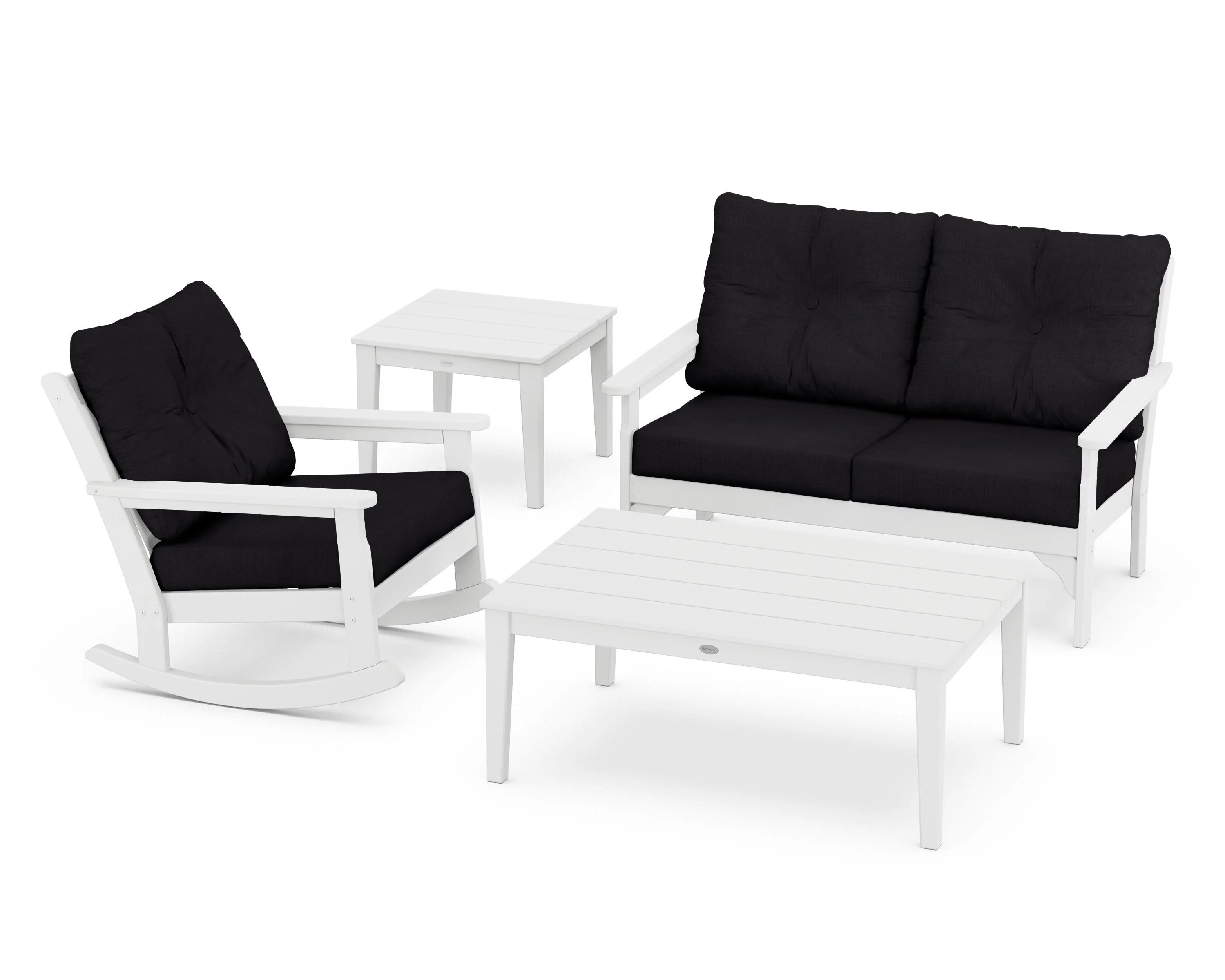 Vineyard 4-Piece Deep Seating Rocker Set - Image 92