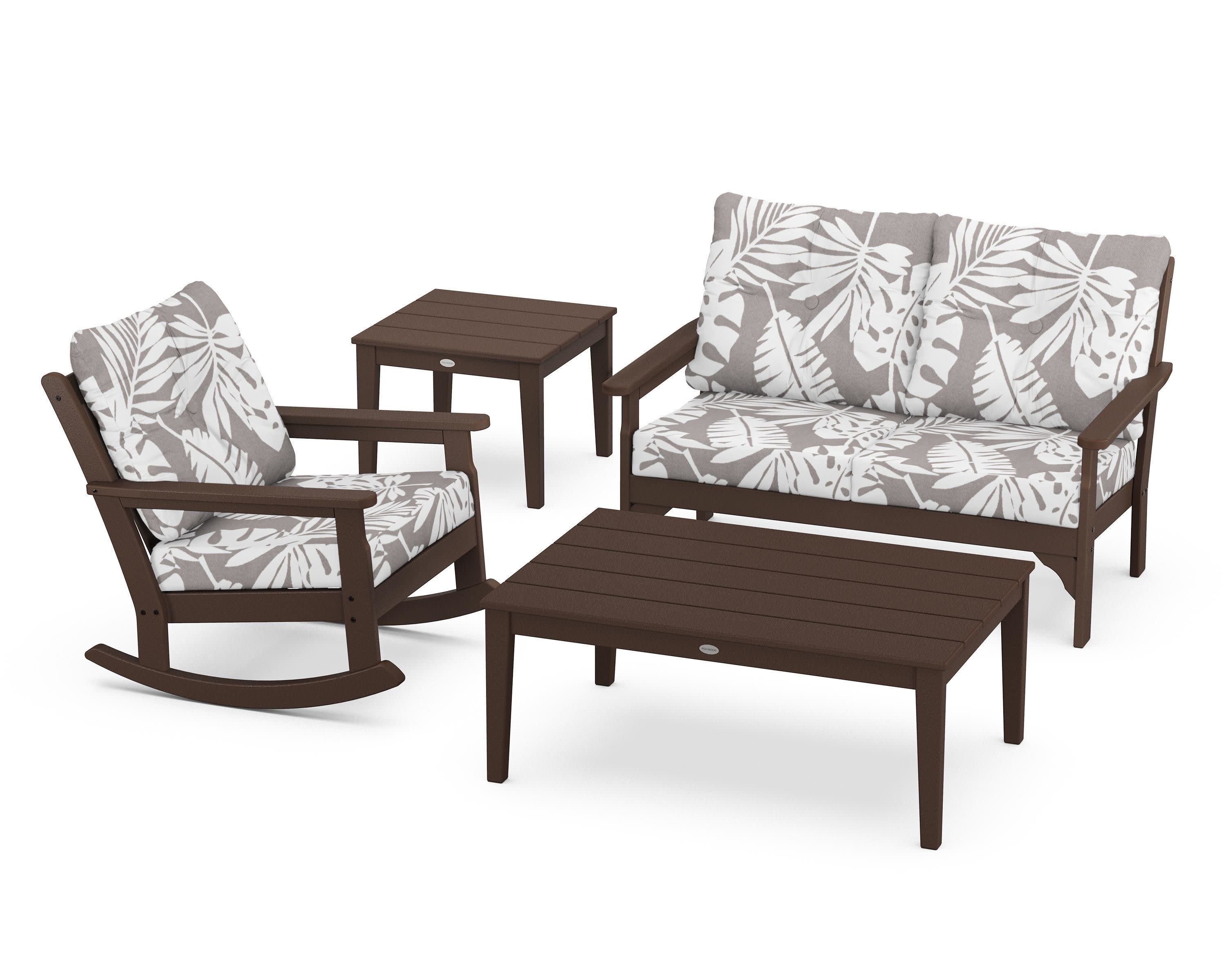 Vineyard 4-Piece Deep Seating Rocker Set - Image 97