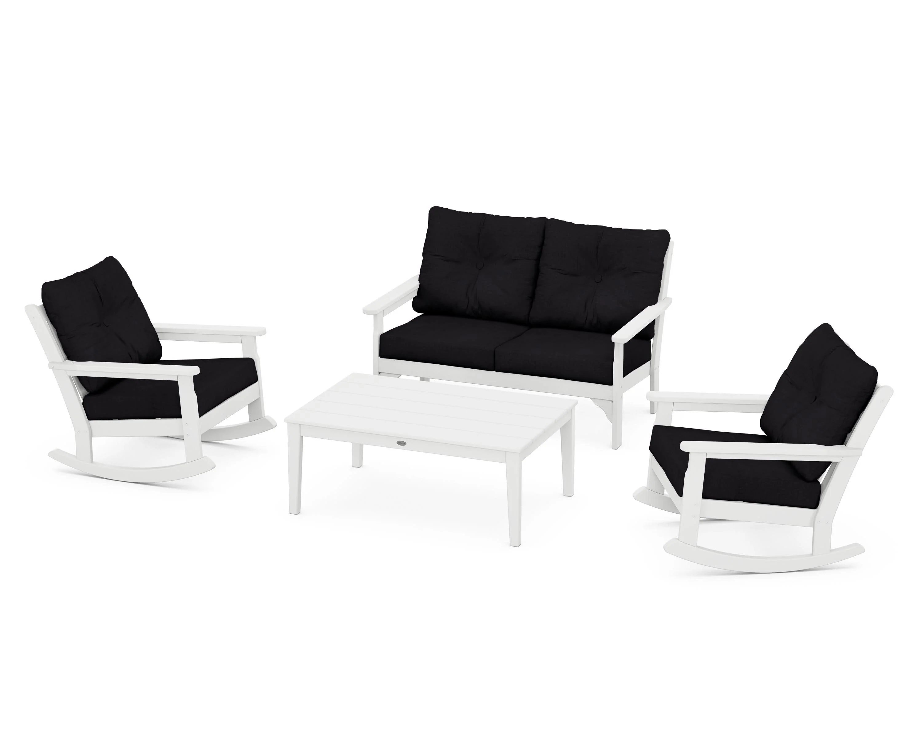 Vineyard 4-Piece Deep Seating Rocking Chair Set - Image 140