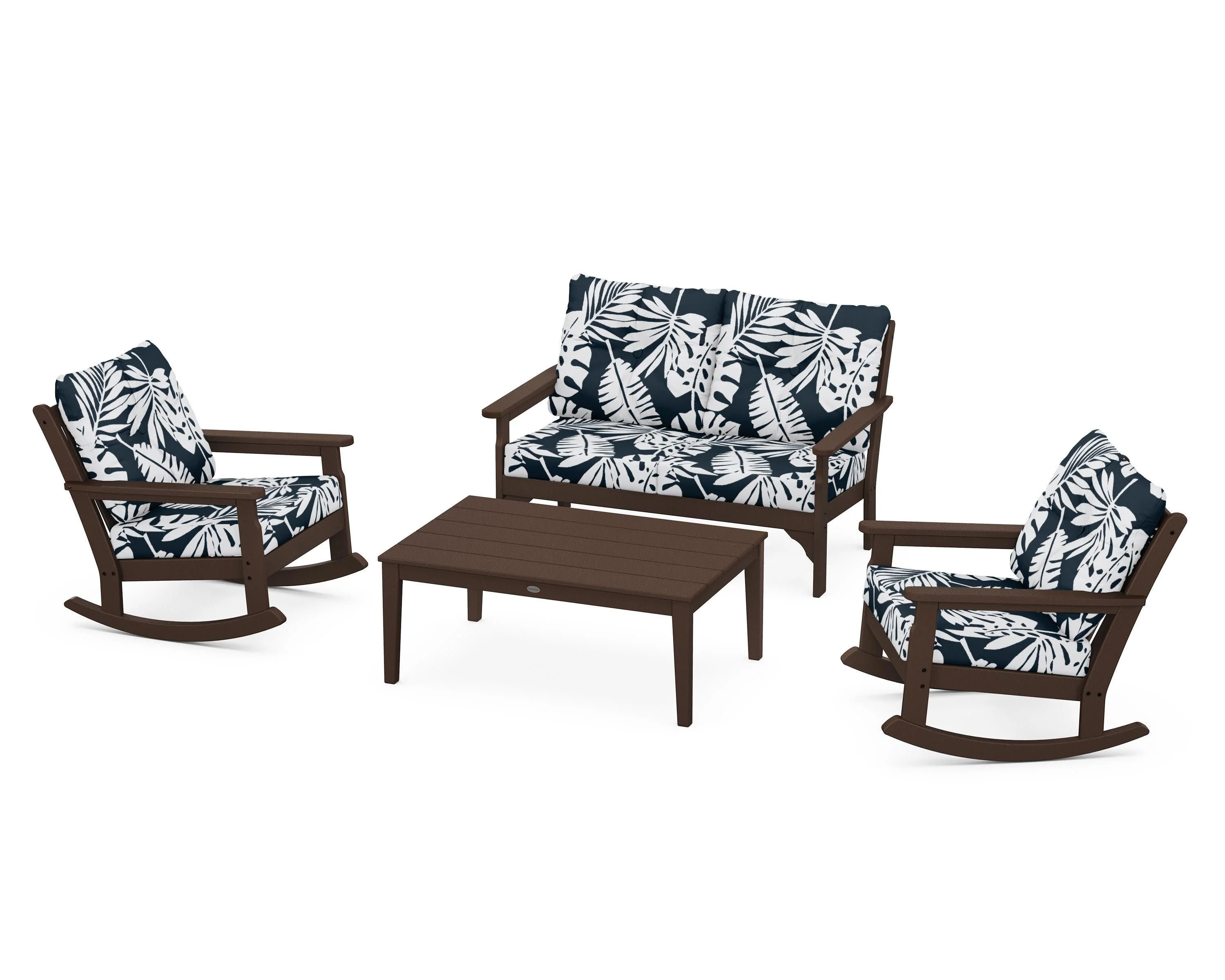 Vineyard 4-Piece Deep Seating Rocking Chair Set - Image 159