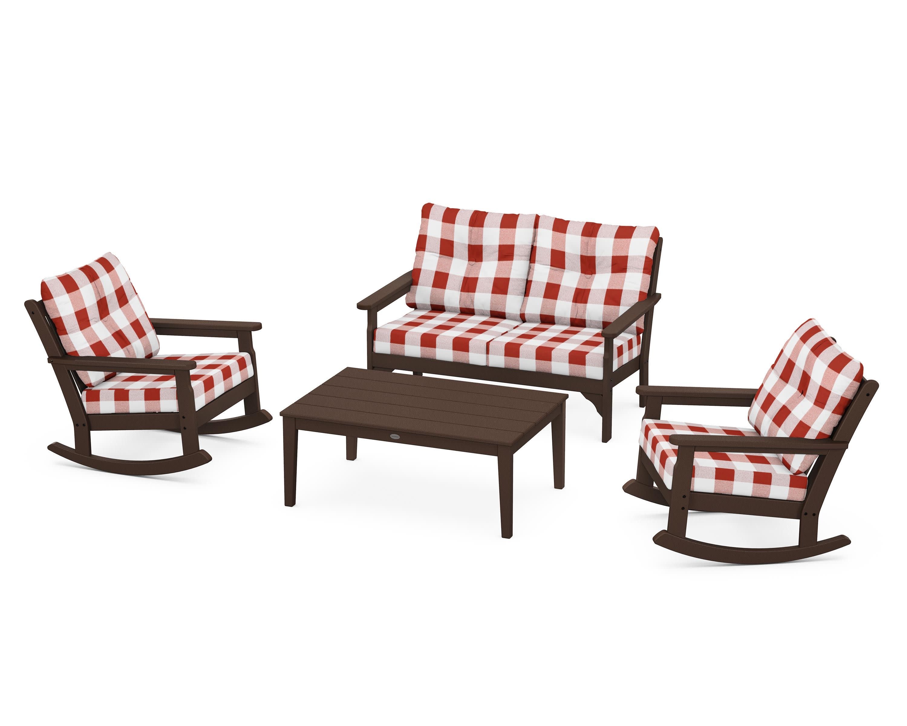 Vineyard 4-Piece Deep Seating Rocking Chair Set - Image 181