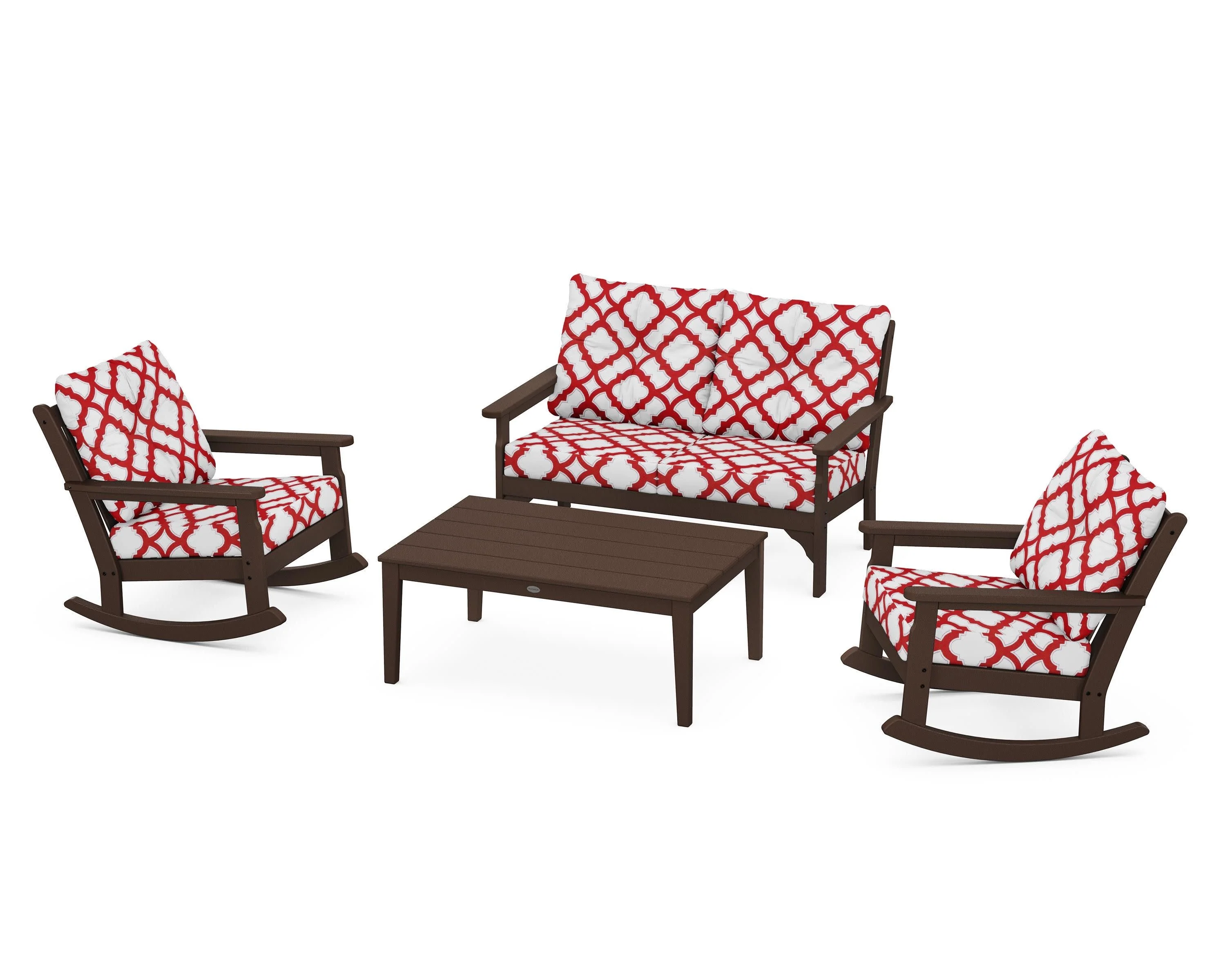 Vineyard 4-Piece Deep Seating Rocking Chair Set - Image 211