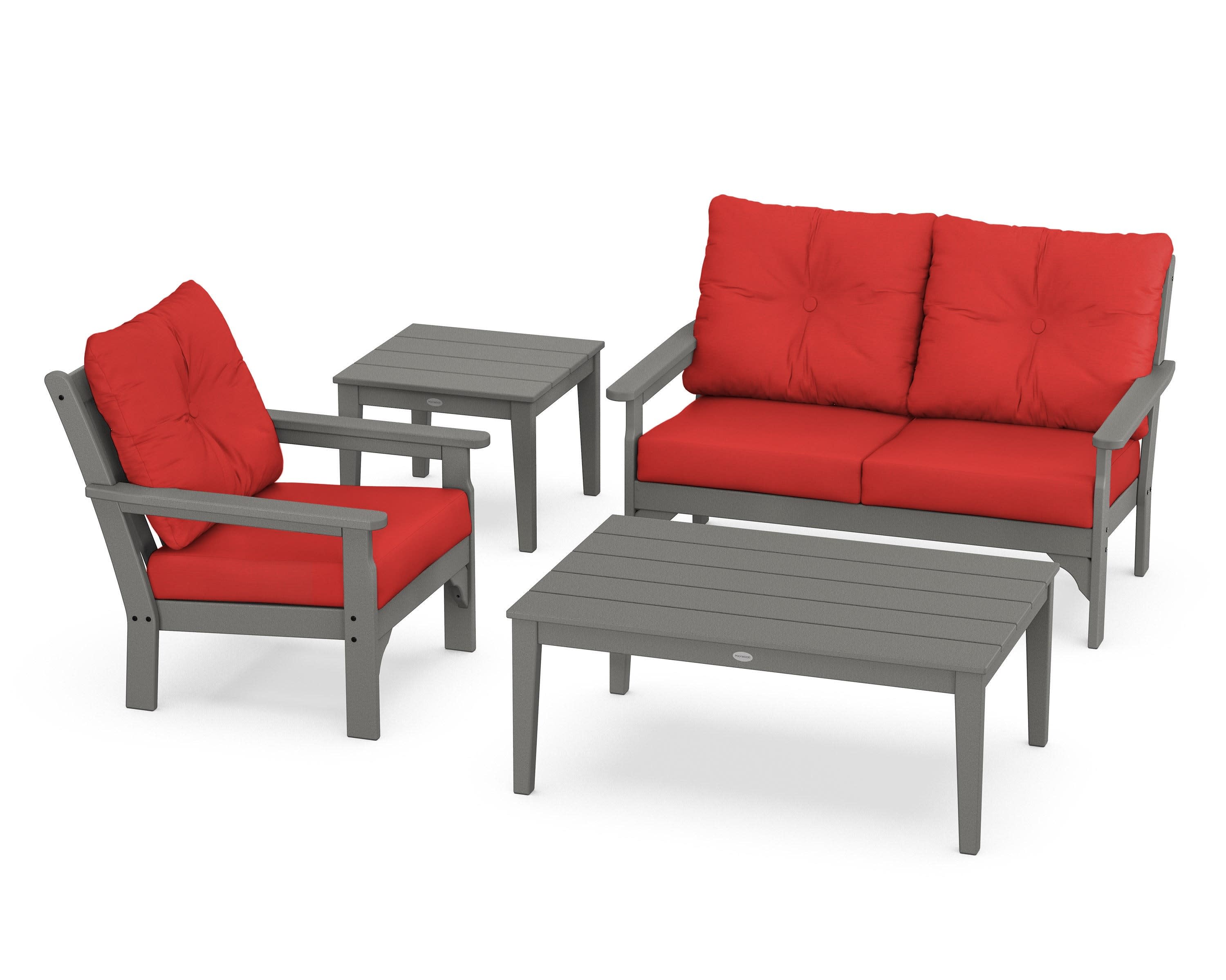 Vineyard 4-Piece Deep Seating Set - Image 45