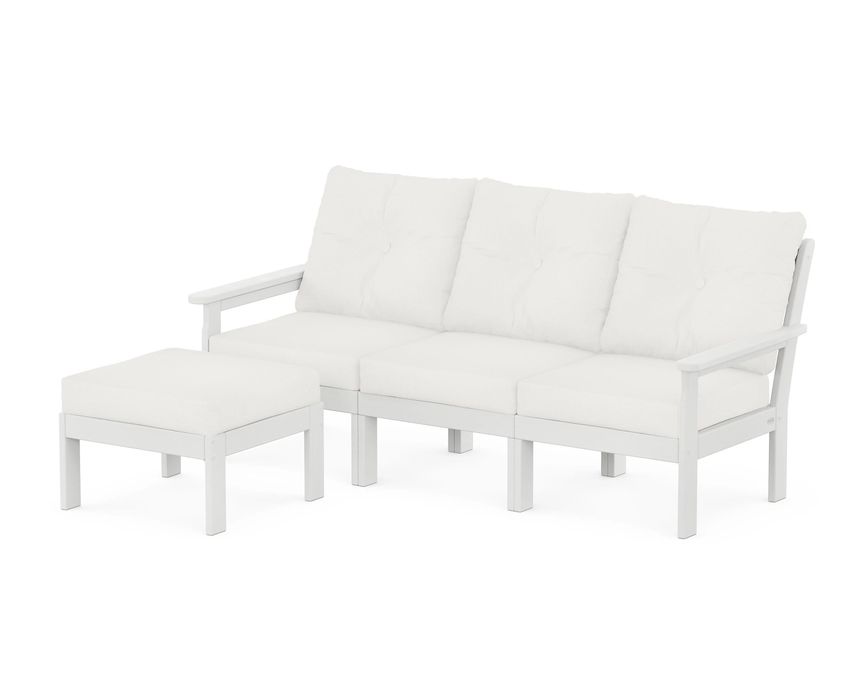 Vineyard 4-Piece Sectional with Ottoman - Image 115