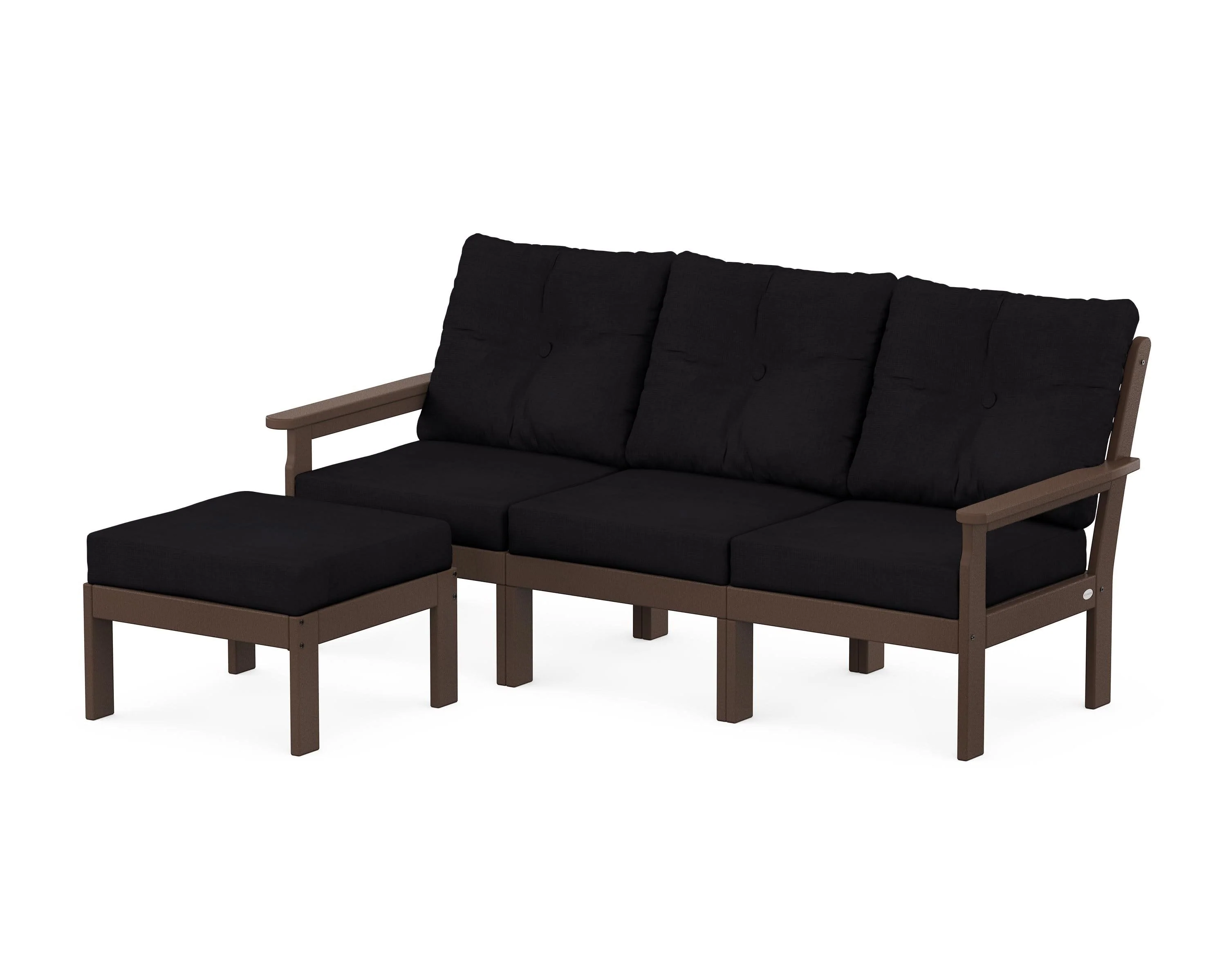 Vineyard 4-Piece Sectional with Ottoman - Image 12