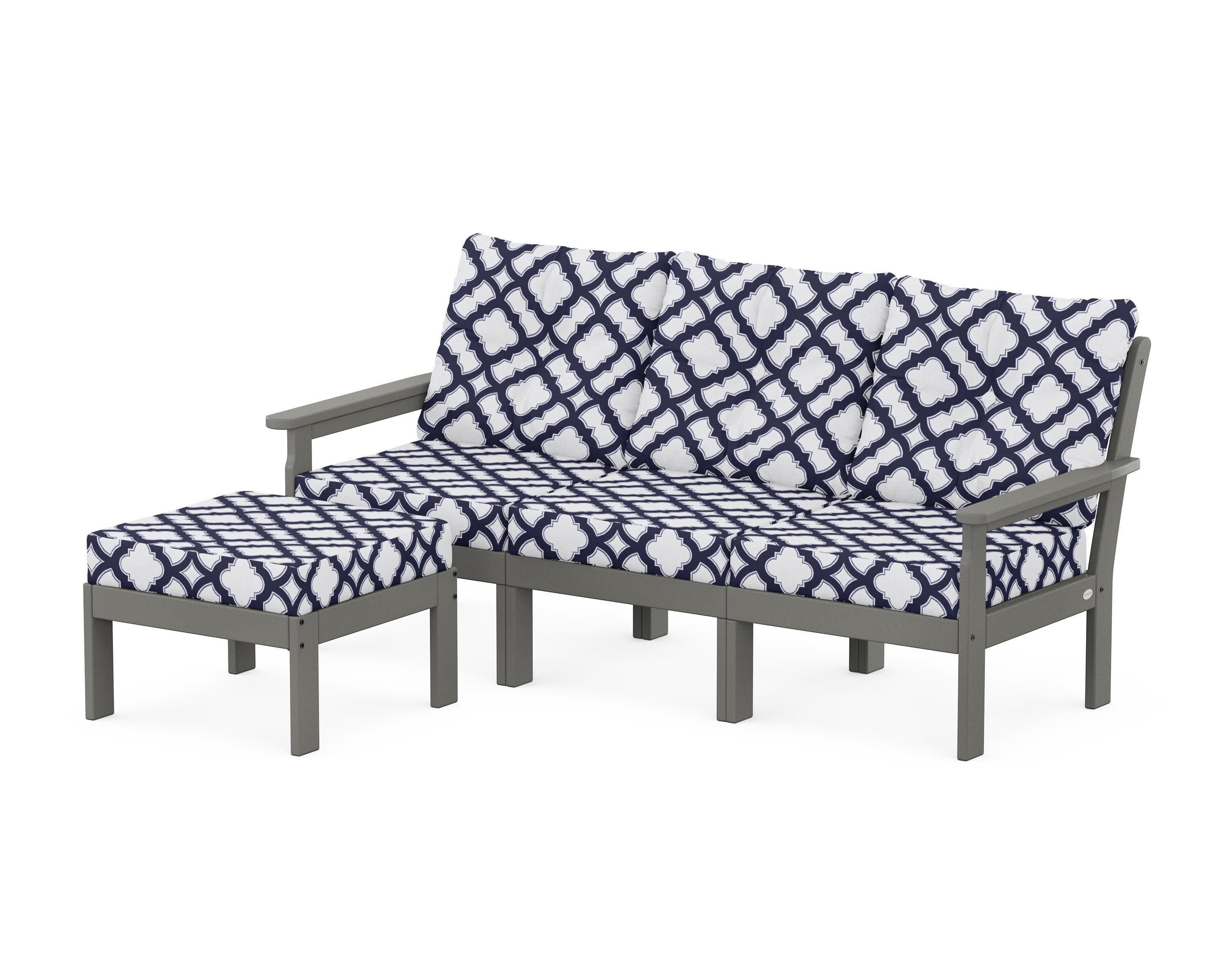 Vineyard 4-Piece Sectional with Ottoman - Image 136