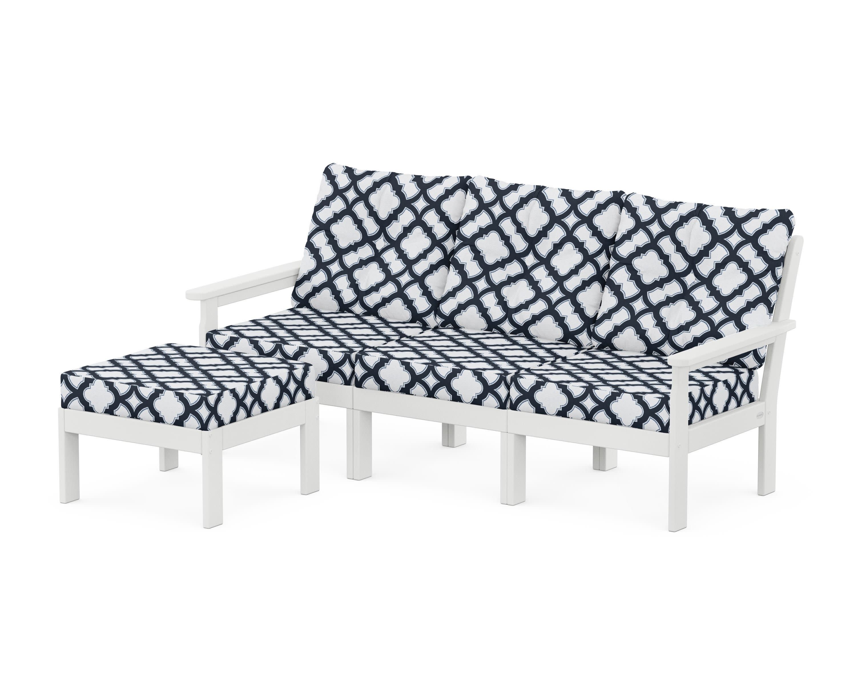 Vineyard 4-Piece Sectional with Ottoman - Image 150