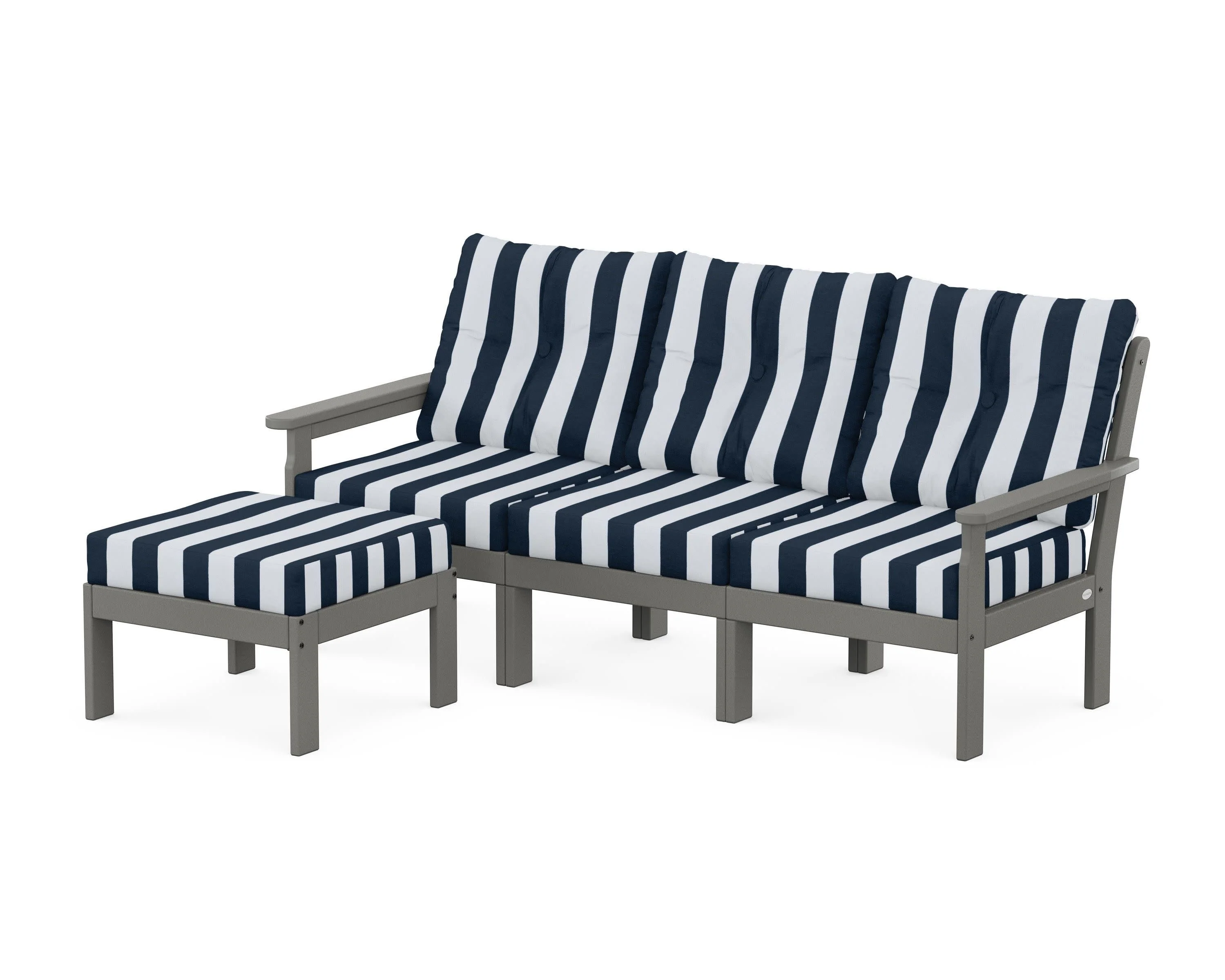 Vineyard 4-Piece Sectional with Ottoman - Image 174