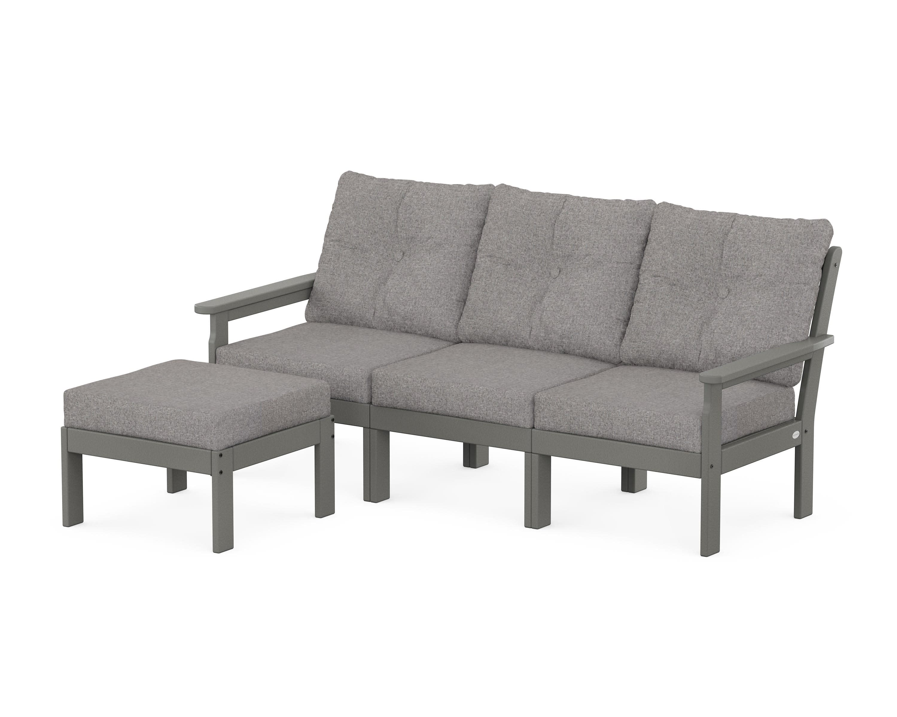 Vineyard 4-Piece Sectional with Ottoman - Image 179