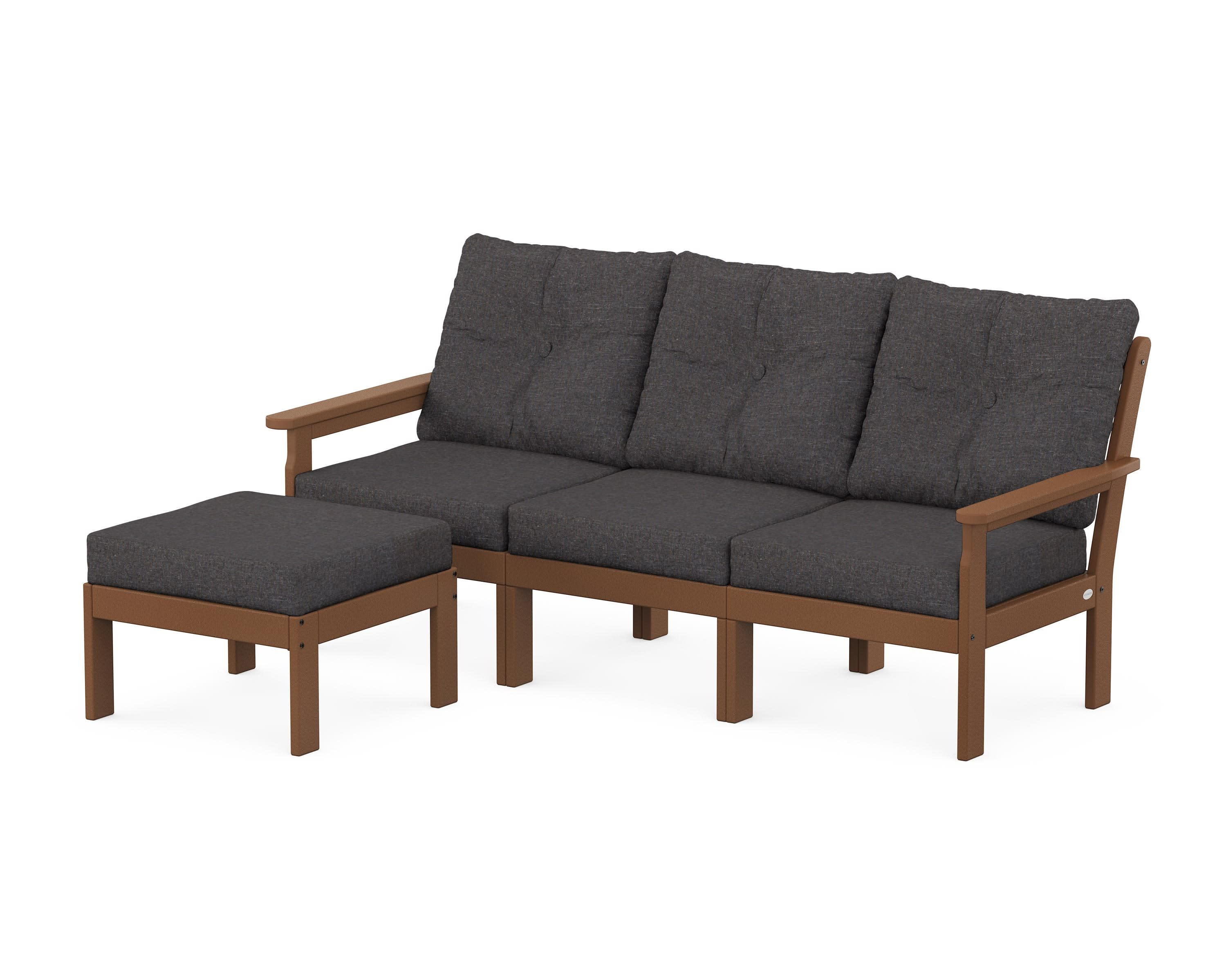 Vineyard 4-Piece Sectional with Ottoman - Image 23