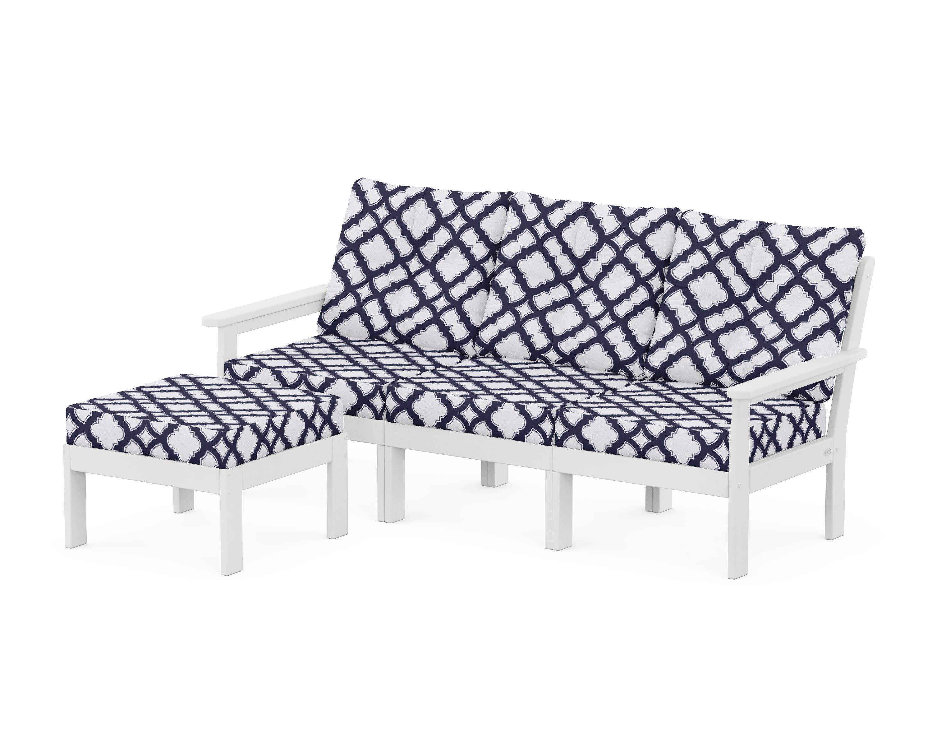 Vineyard 4-Piece Sectional with Ottoman - Image 67