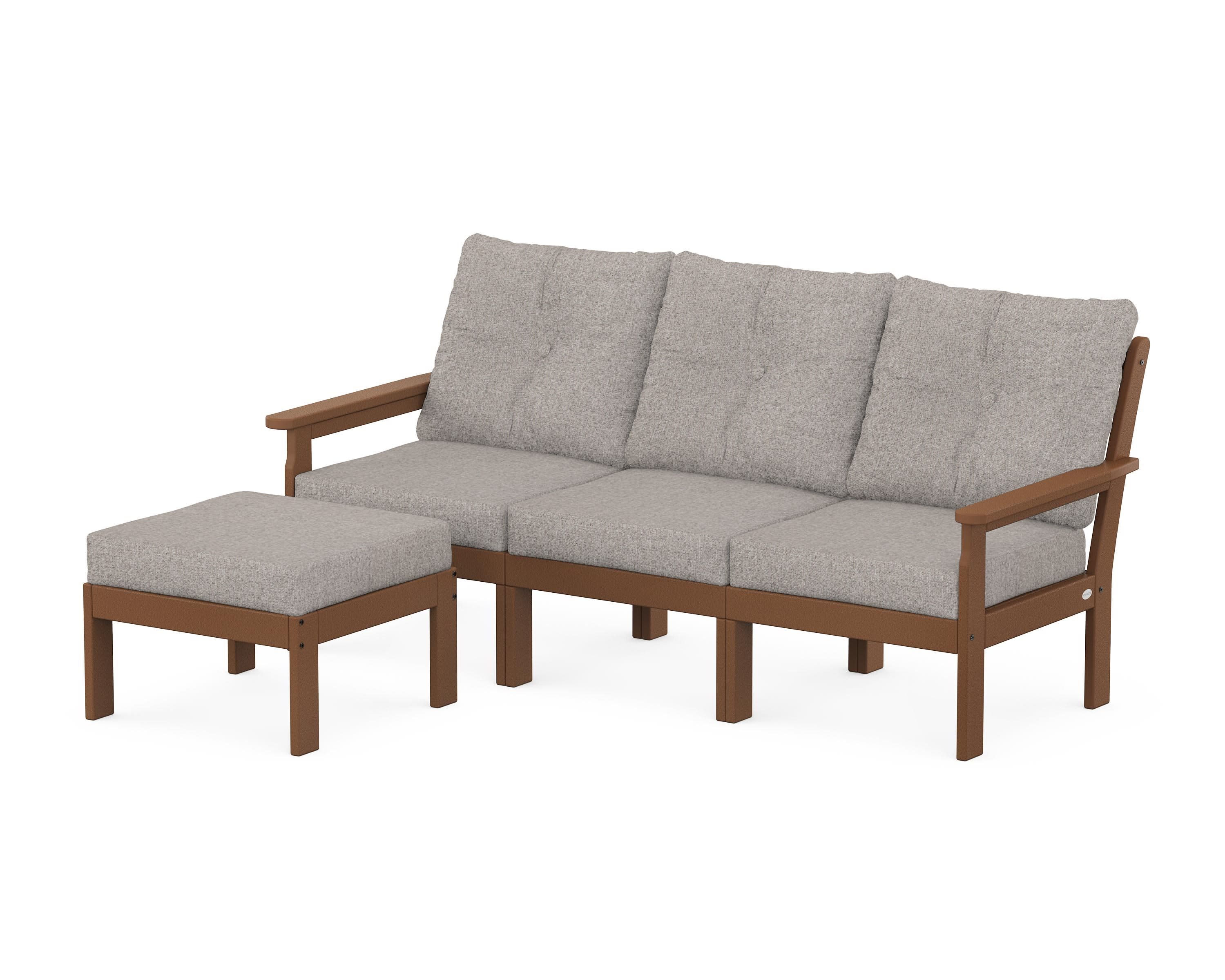 Vineyard 4-Piece Sectional with Ottoman - Image 8