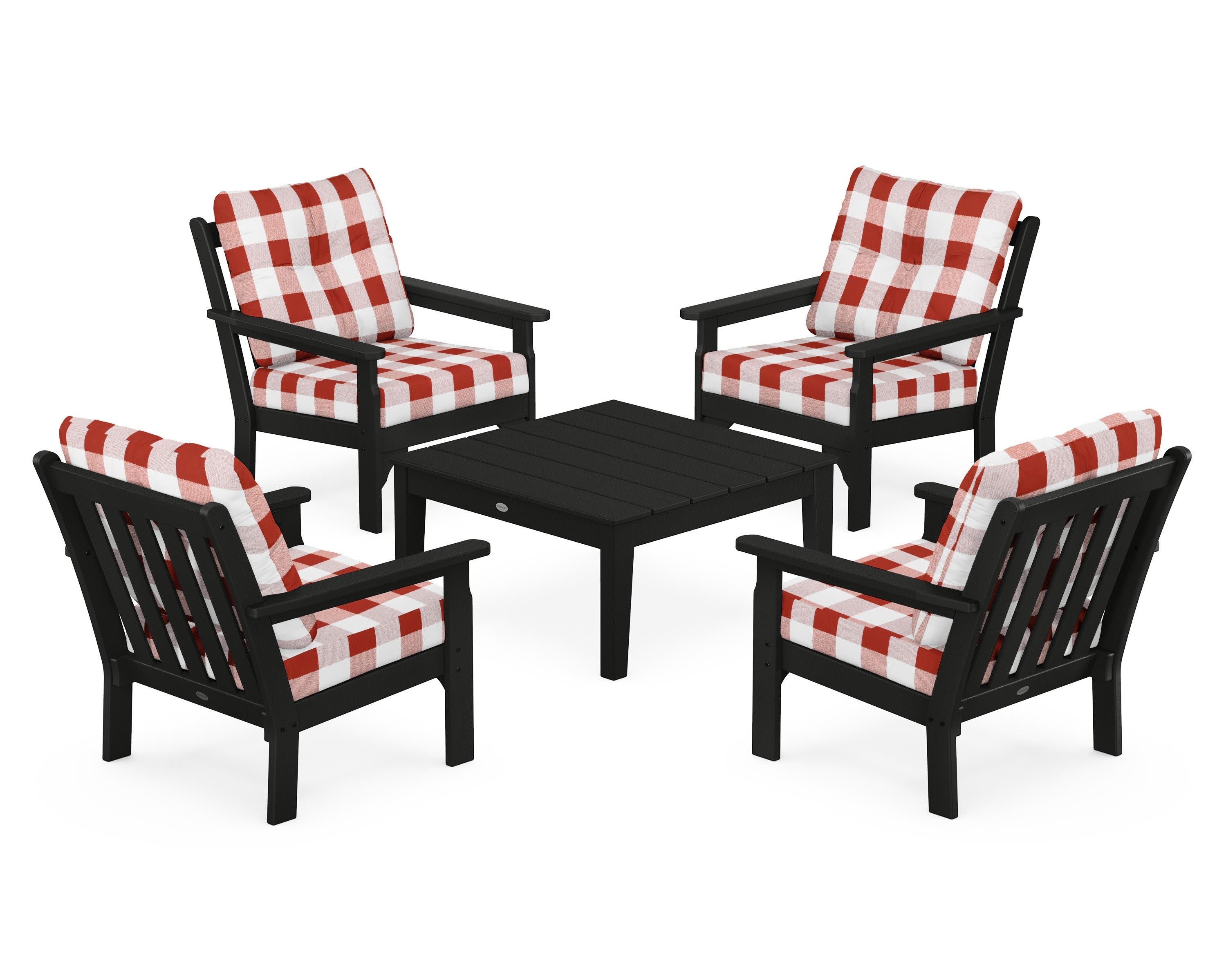 Vineyard 5-Piece Deep Seating Conversation Set - Image 102