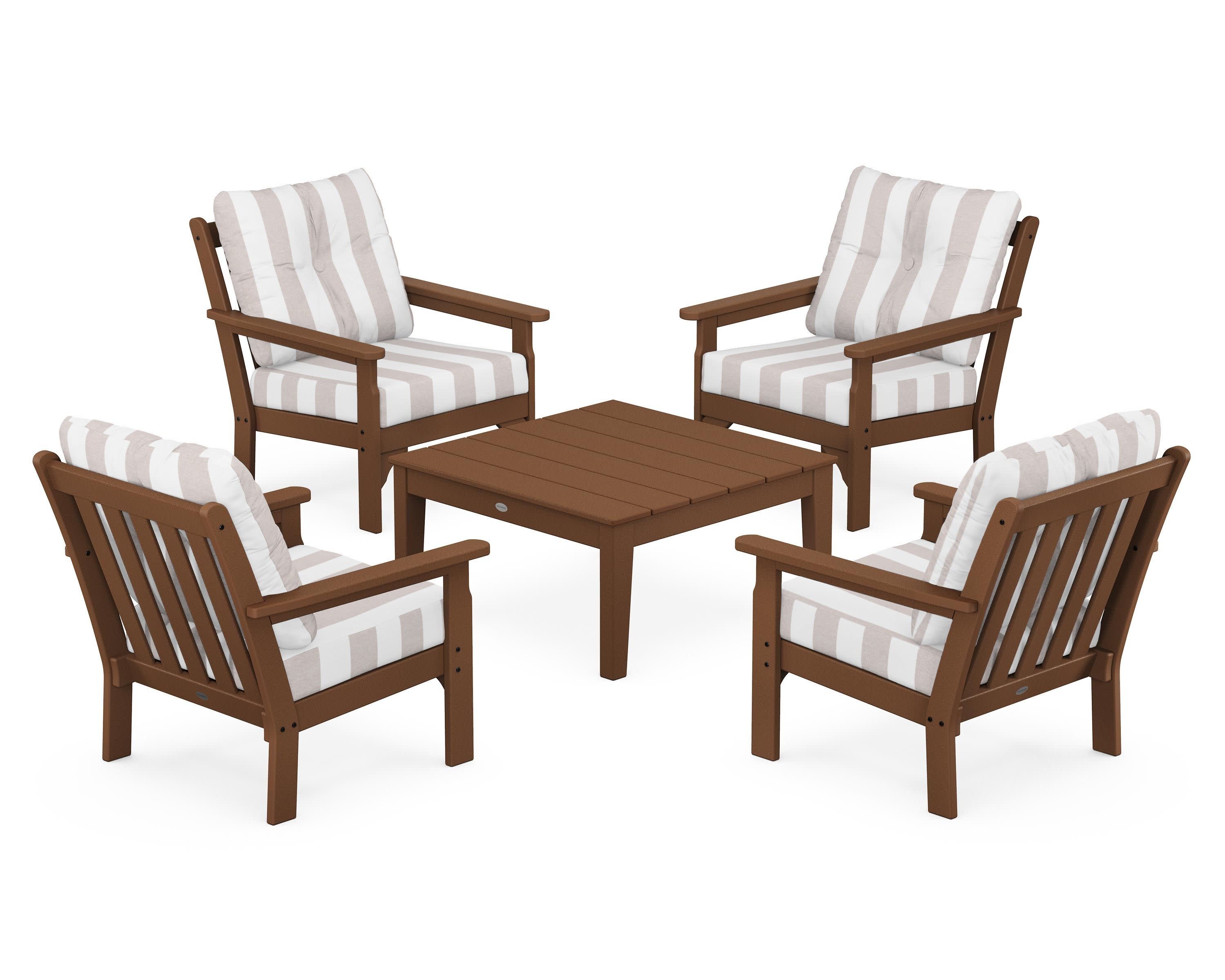 Vineyard 5-Piece Deep Seating Conversation Set - Image 104
