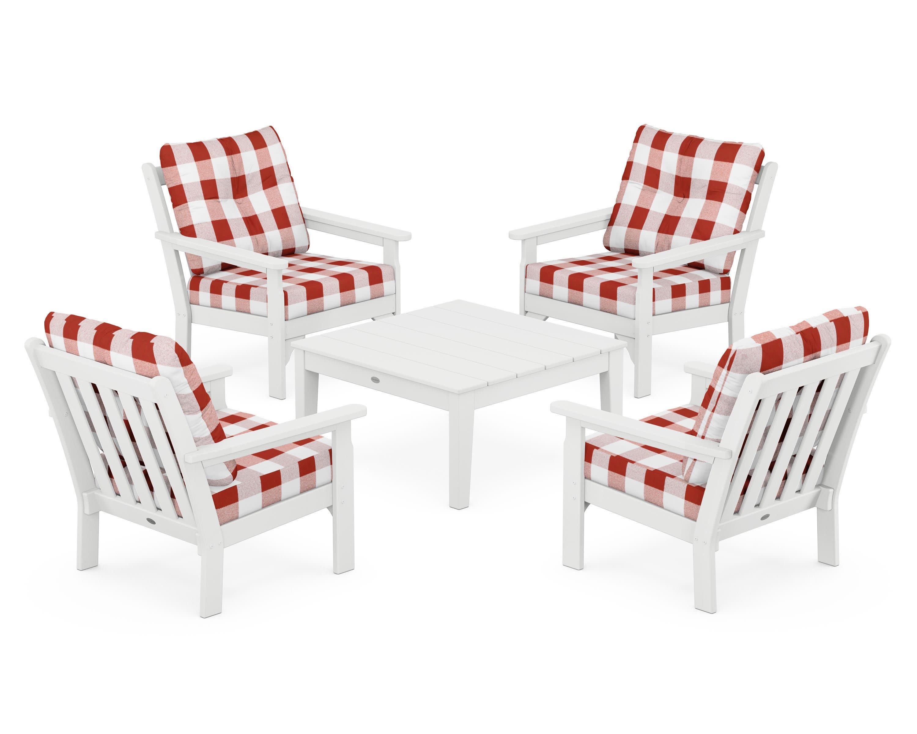 Vineyard 5-Piece Deep Seating Conversation Set - Image 106