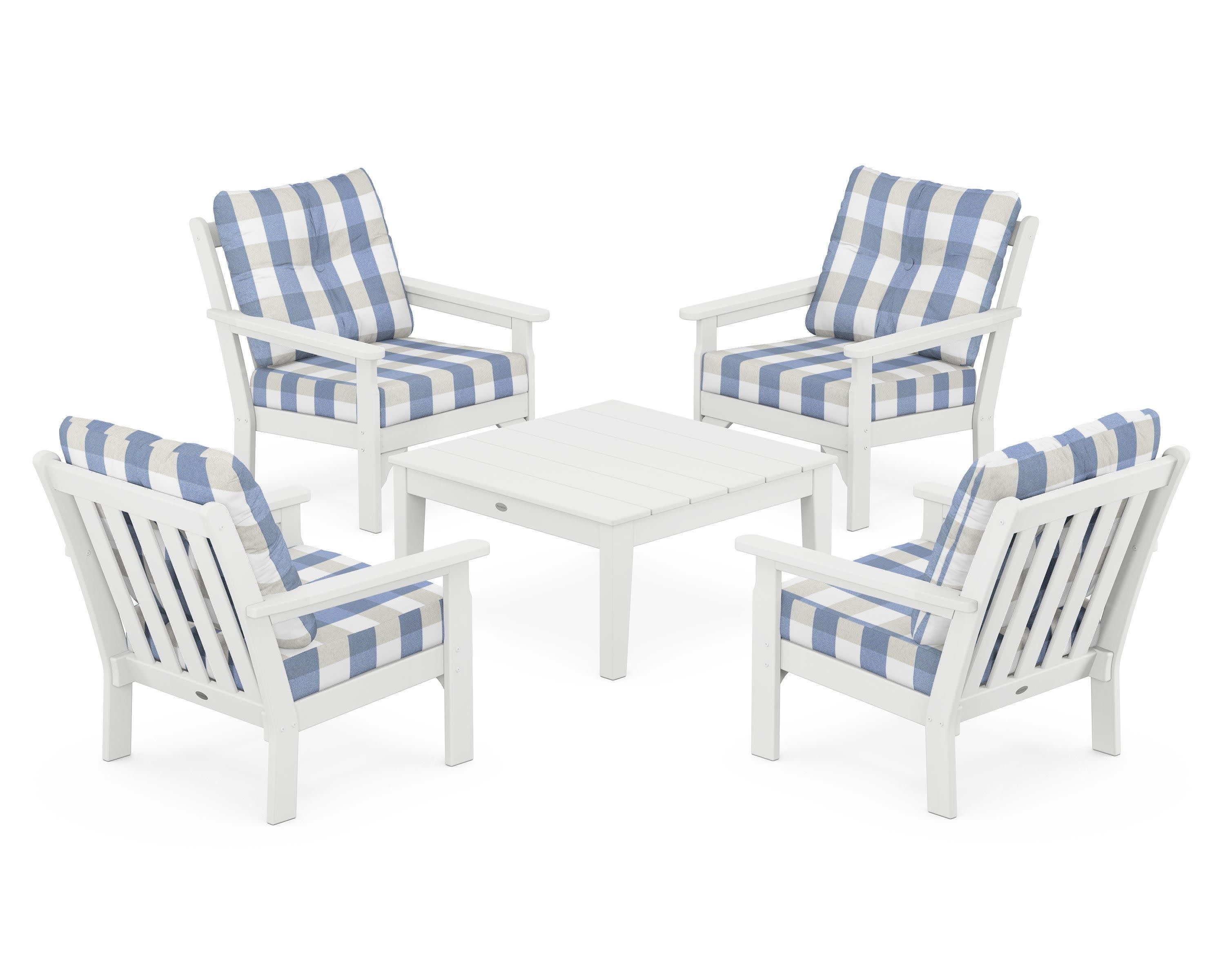 Vineyard 5-Piece Deep Seating Conversation Set - Image 108