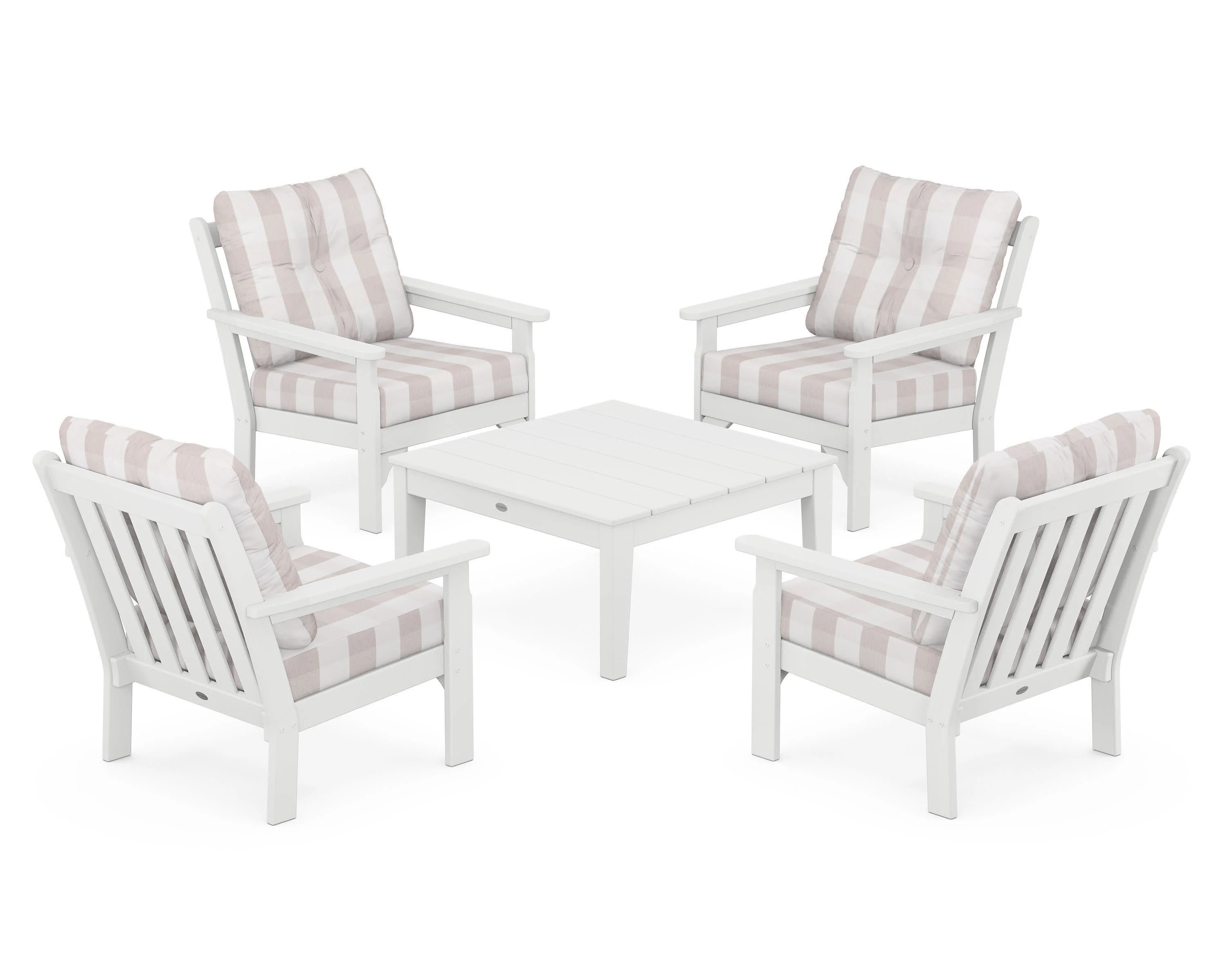 Vineyard 5-Piece Deep Seating Conversation Set - Image 110