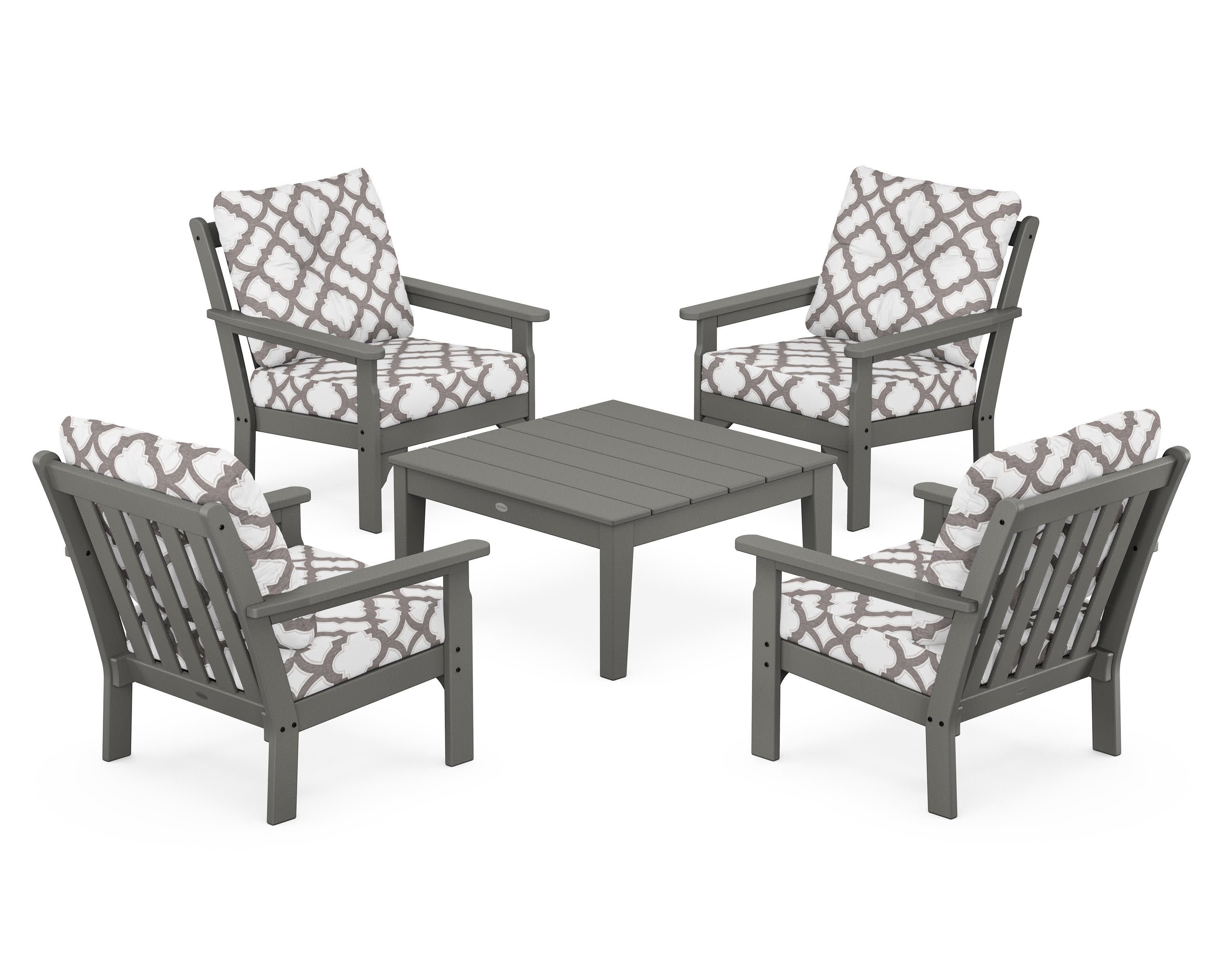 Vineyard 5-Piece Deep Seating Conversation Set - Image 114
