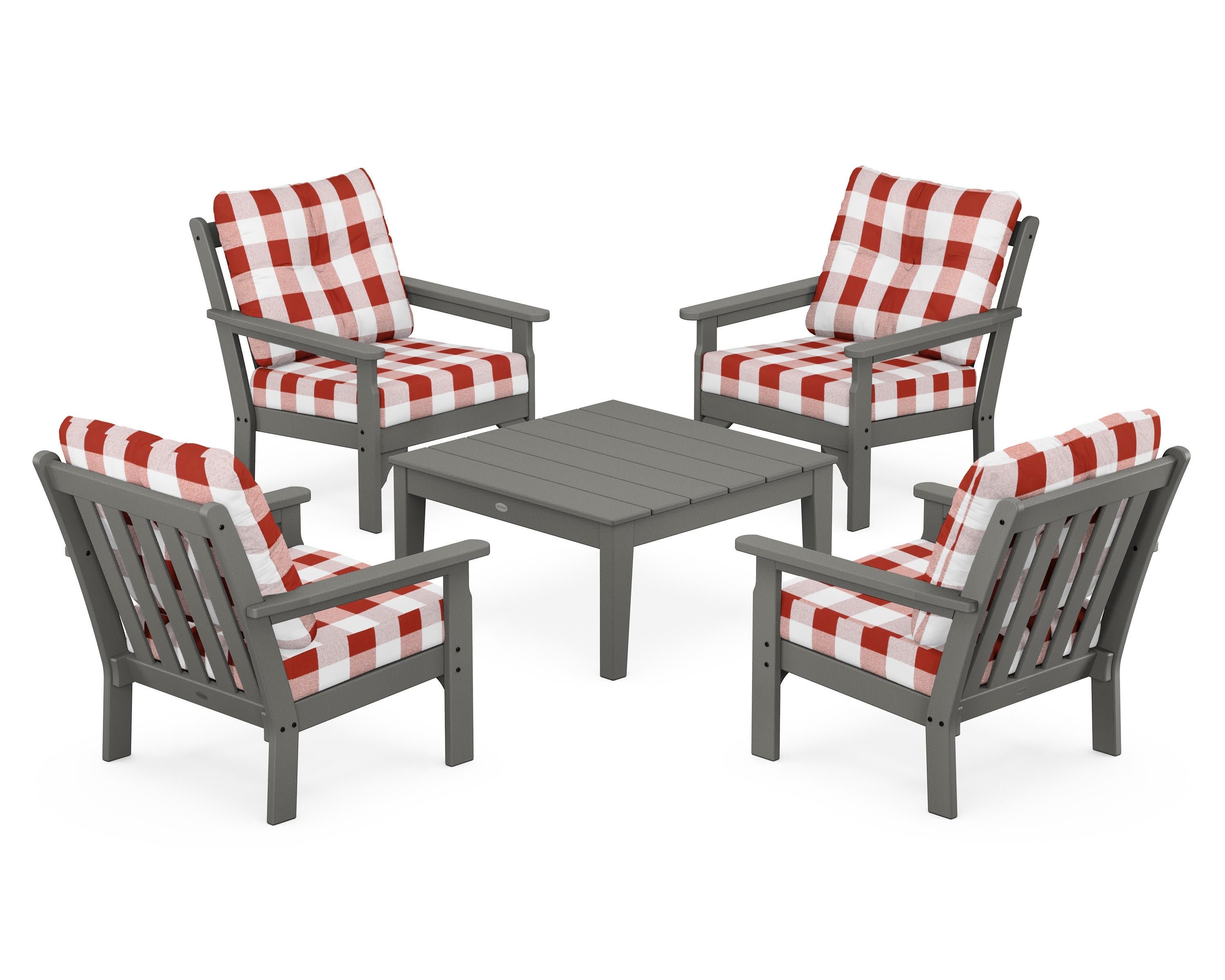 Vineyard 5-Piece Deep Seating Conversation Set - Image 115
