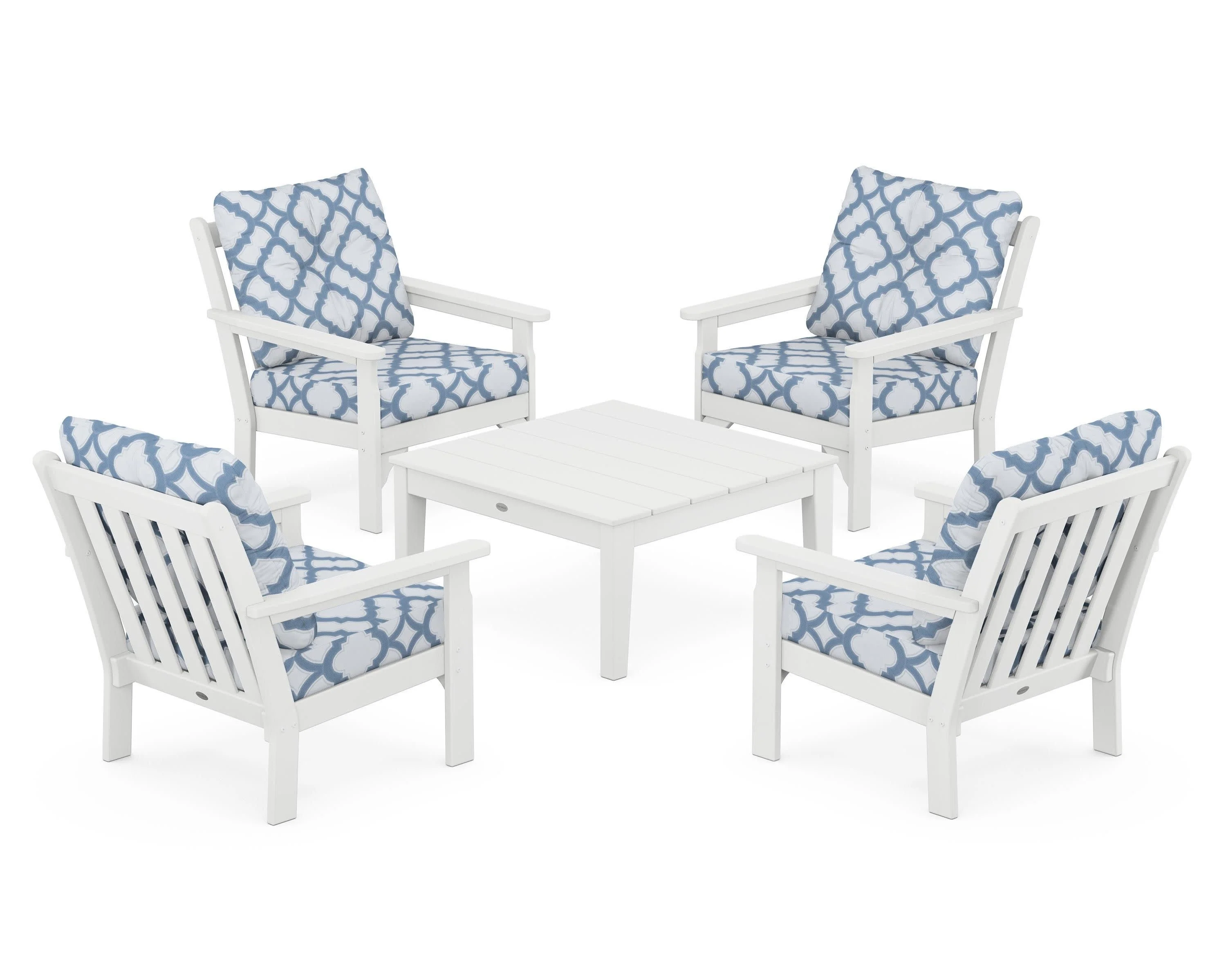 Vineyard 5-Piece Deep Seating Conversation Set - Image 116
