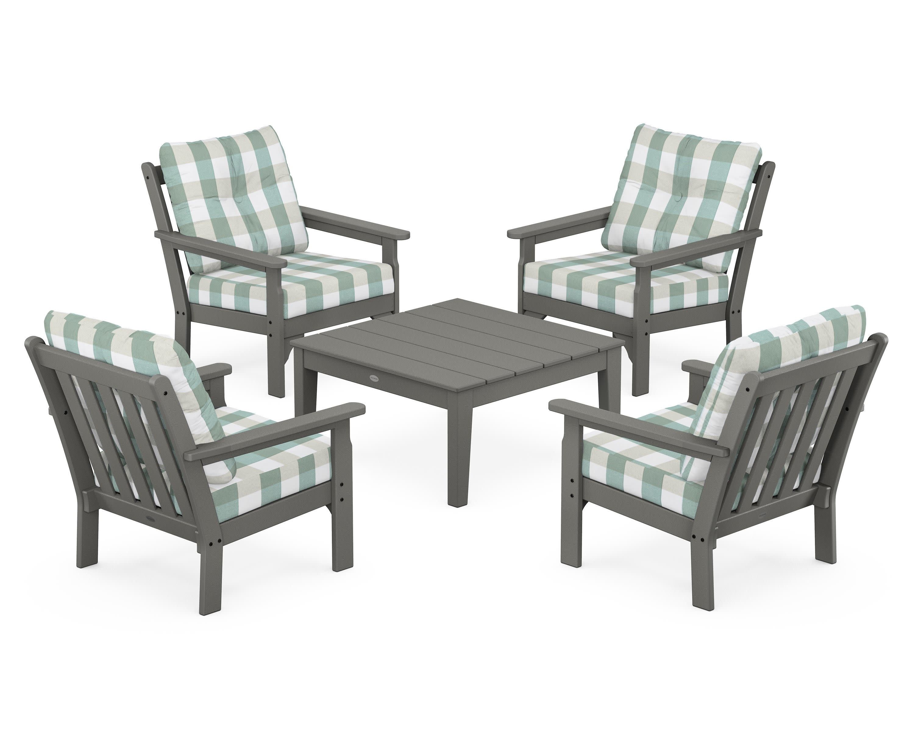 Vineyard 5-Piece Deep Seating Conversation Set - Image 123
