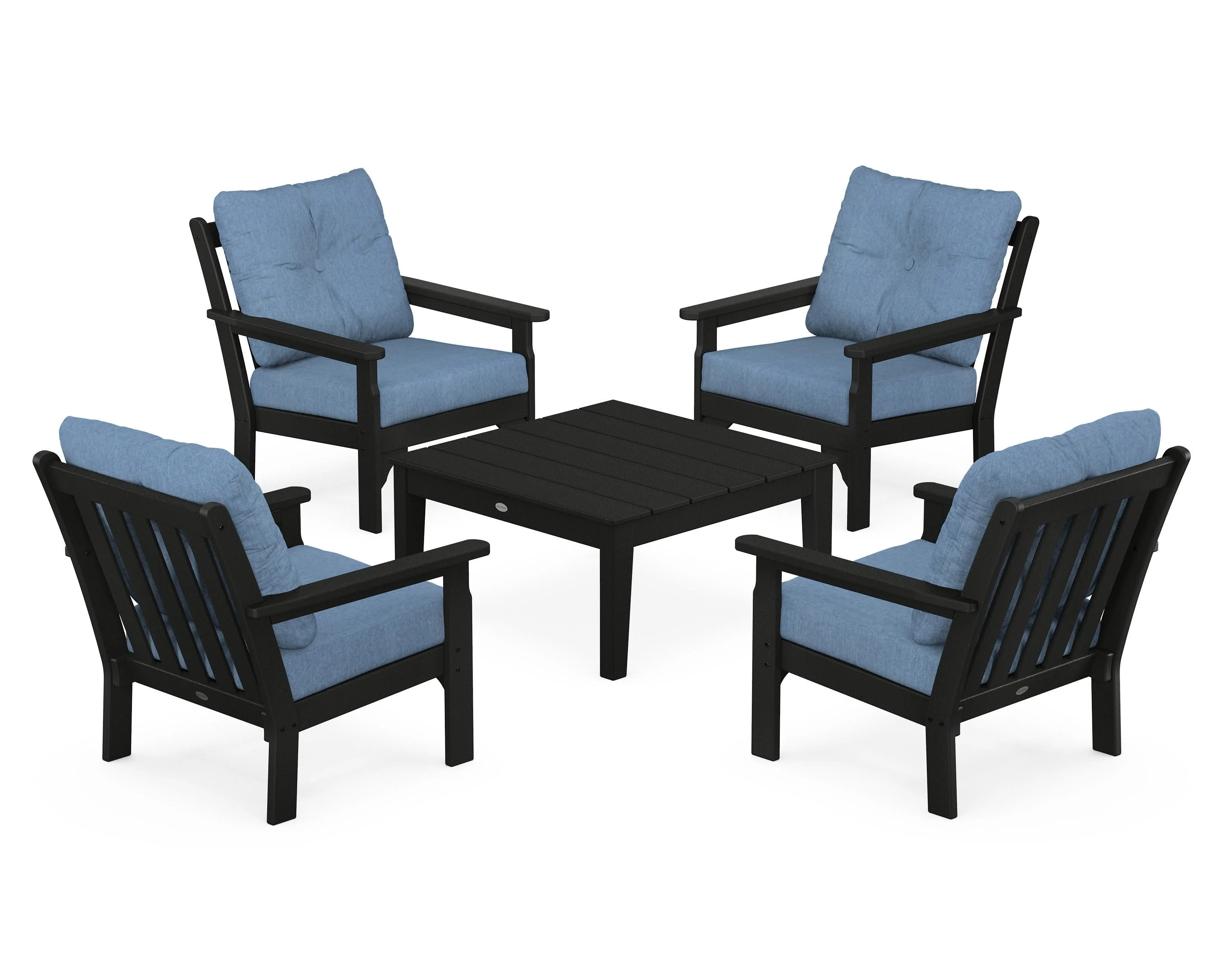 Vineyard 5-Piece Deep Seating Conversation Set - Image 129