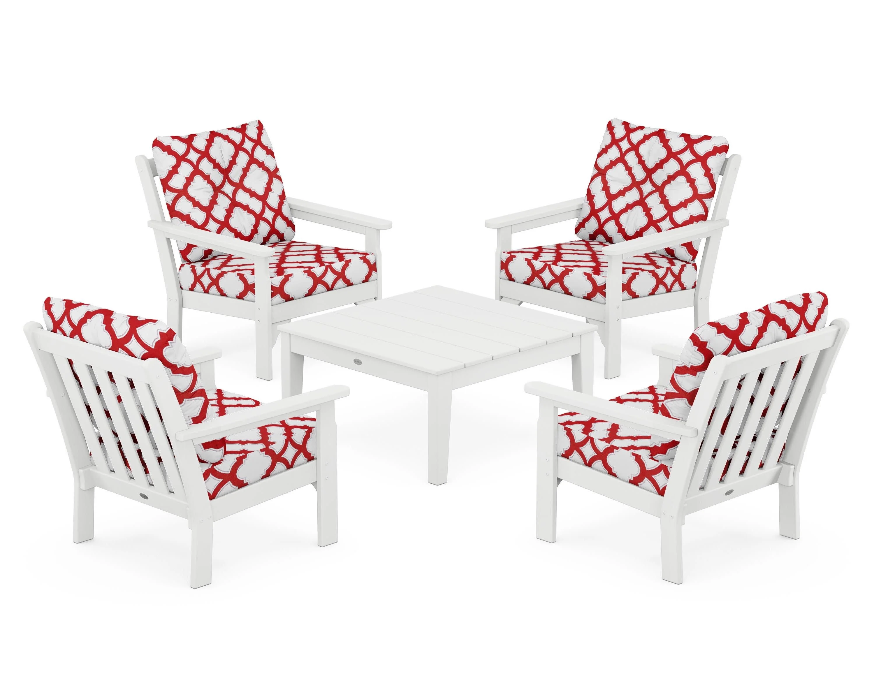 Vineyard 5-Piece Deep Seating Conversation Set - Image 130
