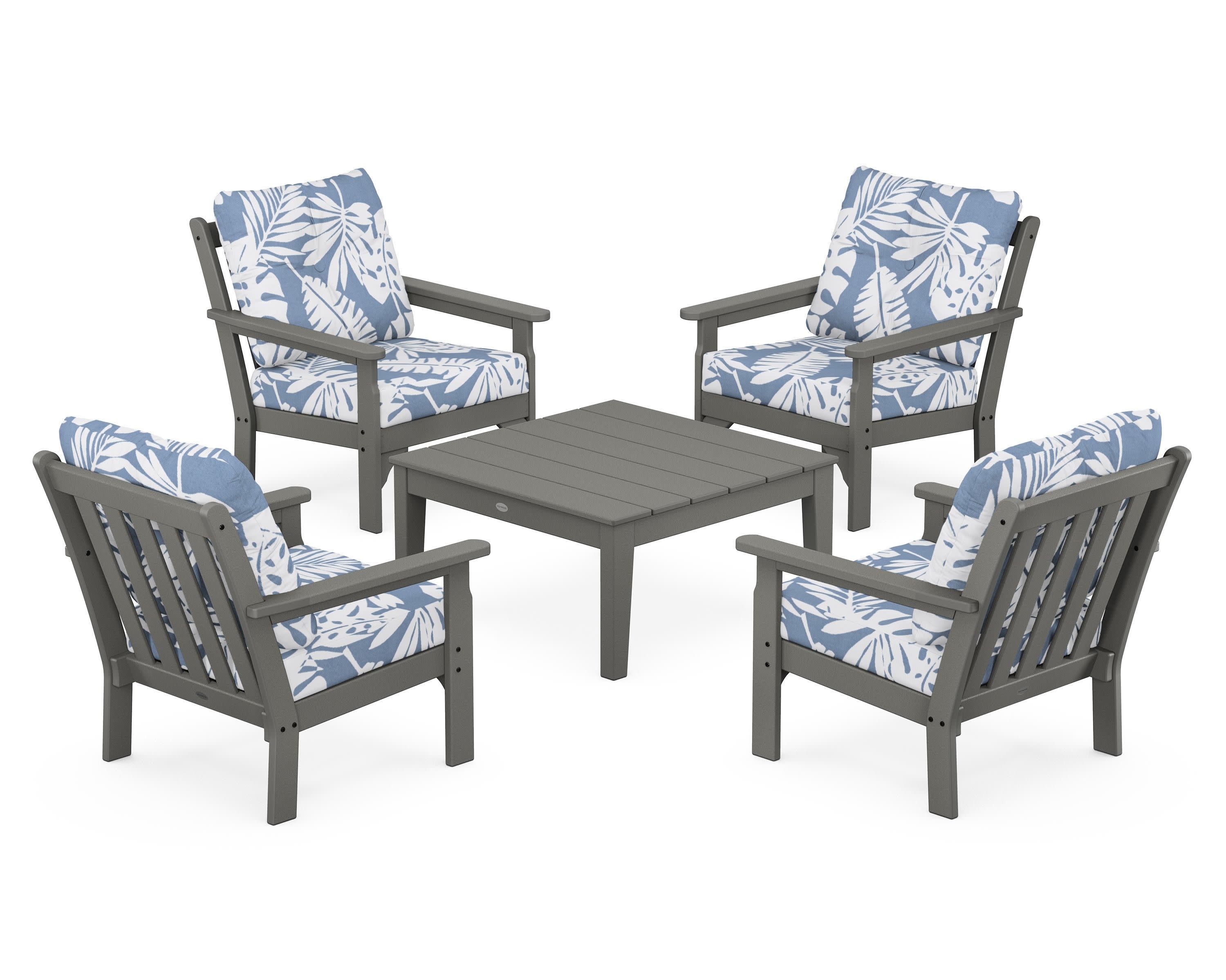 Vineyard 5-Piece Deep Seating Conversation Set - Image 132