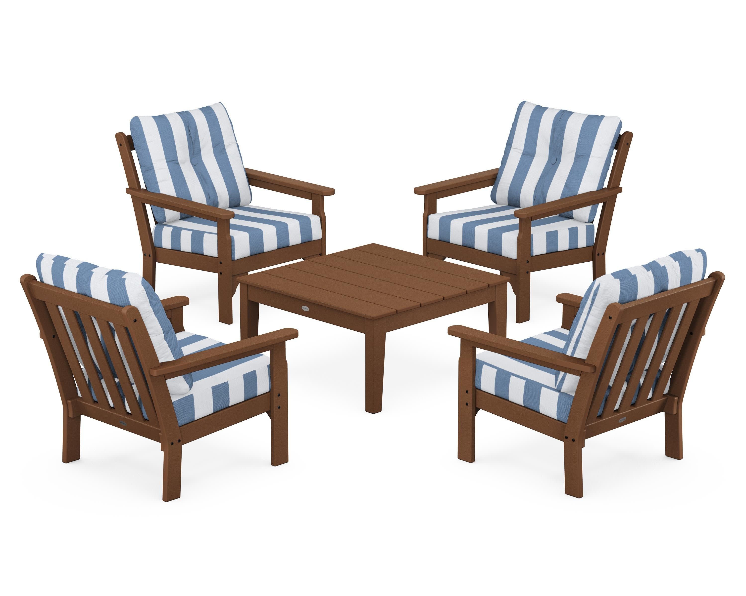 Vineyard 5-Piece Deep Seating Conversation Set - Image 133