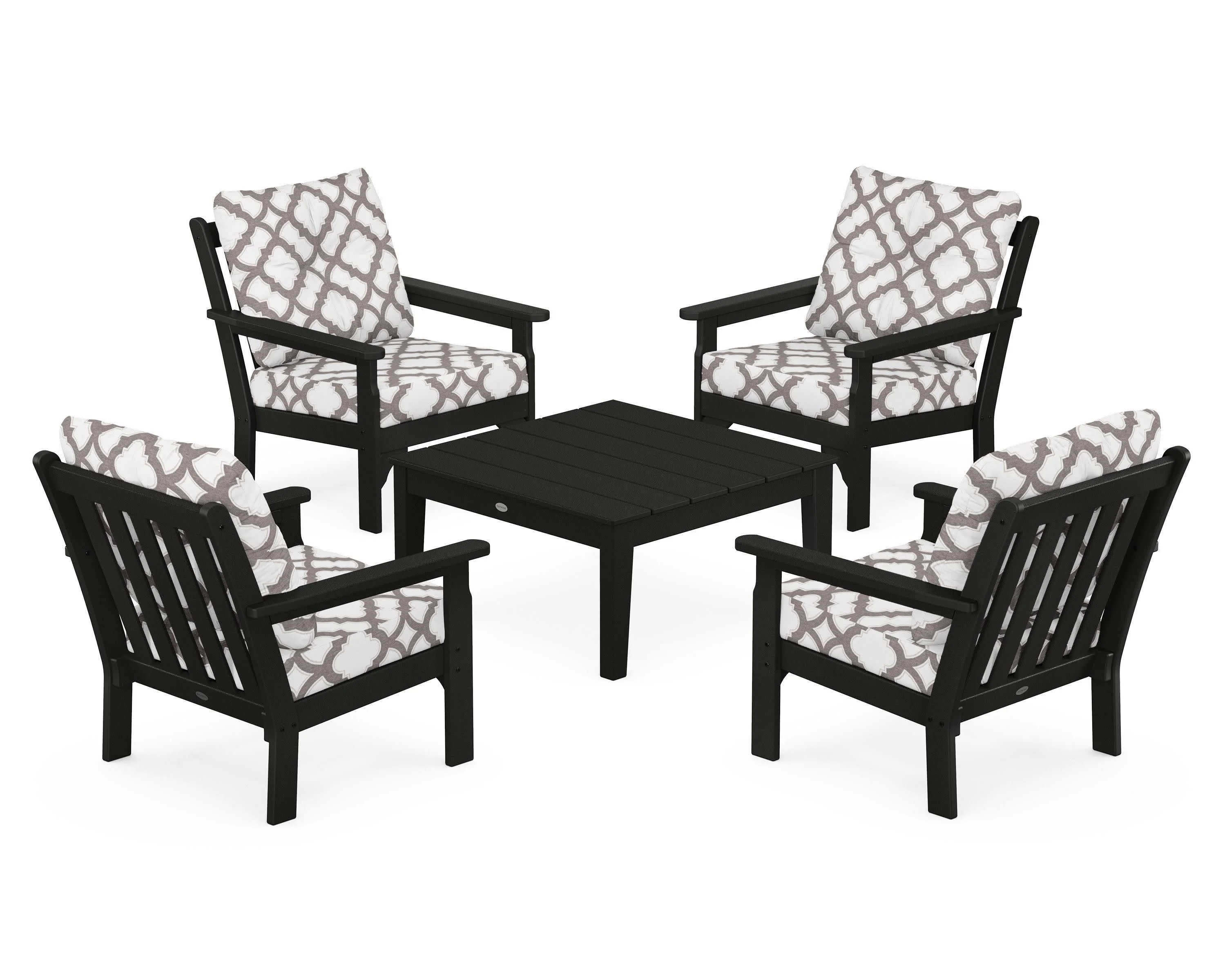 Vineyard 5-Piece Deep Seating Conversation Set - Image 134