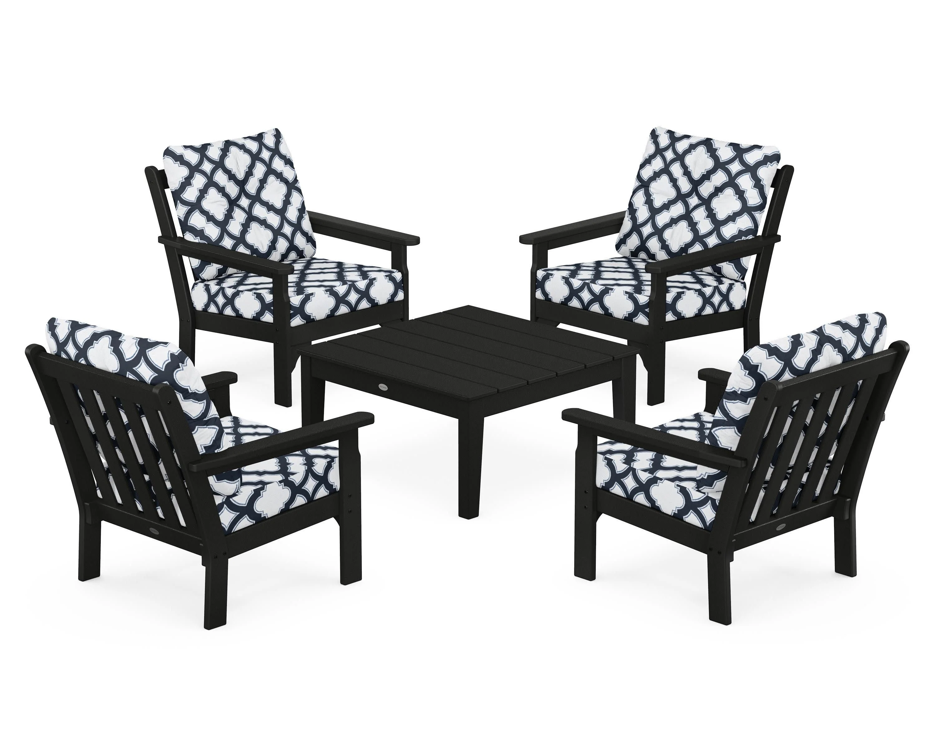 Vineyard 5-Piece Deep Seating Conversation Set - Image 141