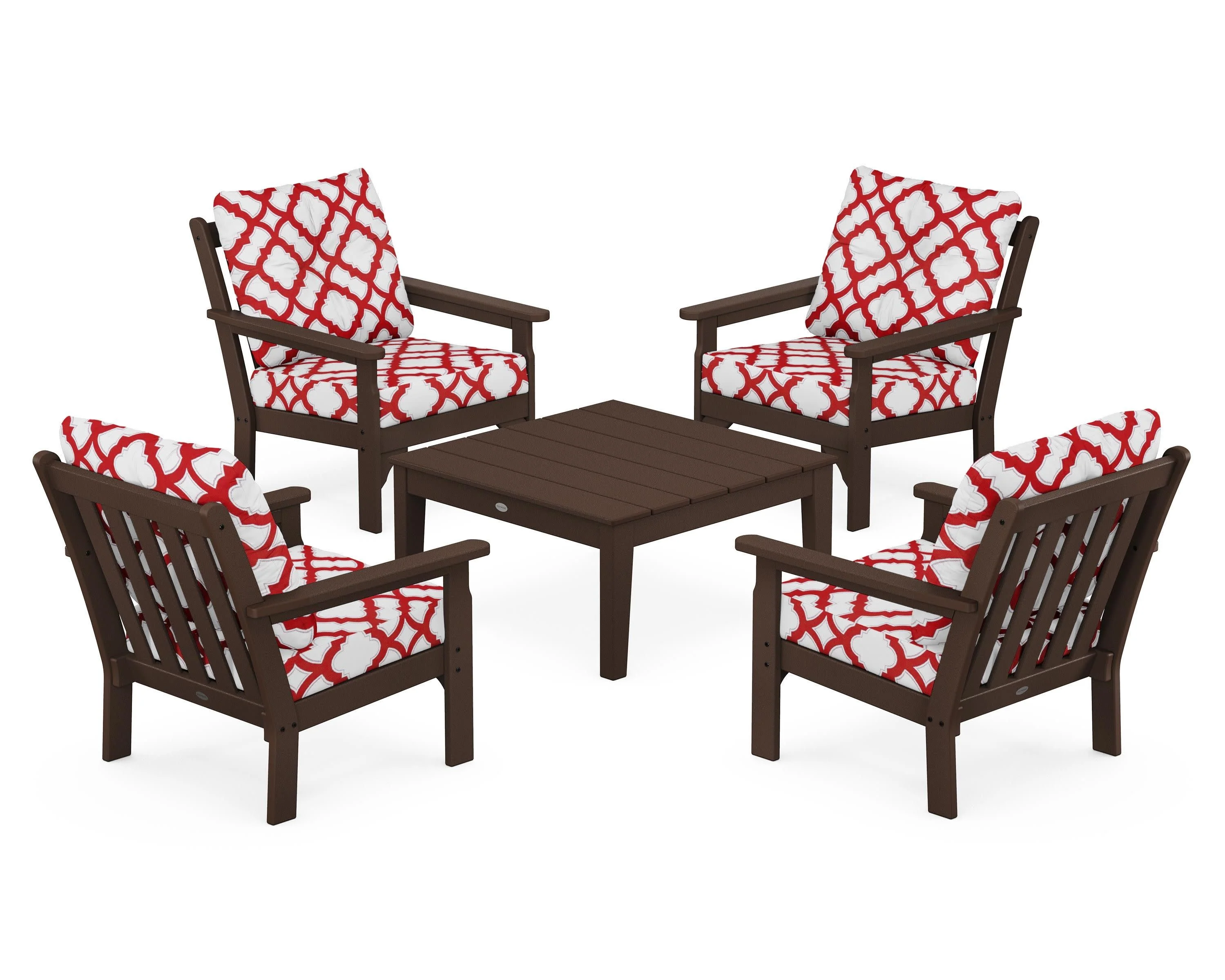 Vineyard 5-Piece Deep Seating Conversation Set - Image 143