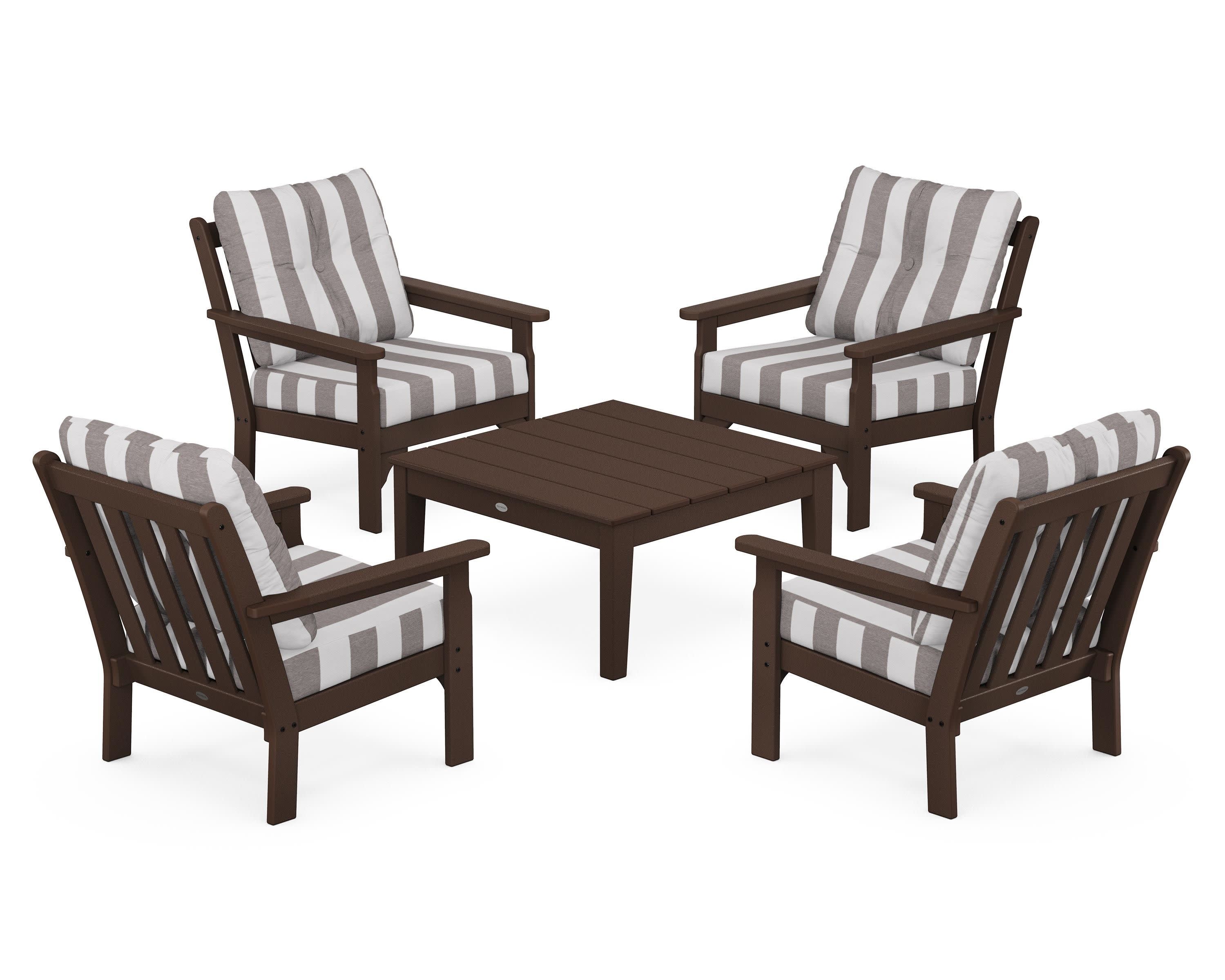 Vineyard 5-Piece Deep Seating Conversation Set - Image 145
