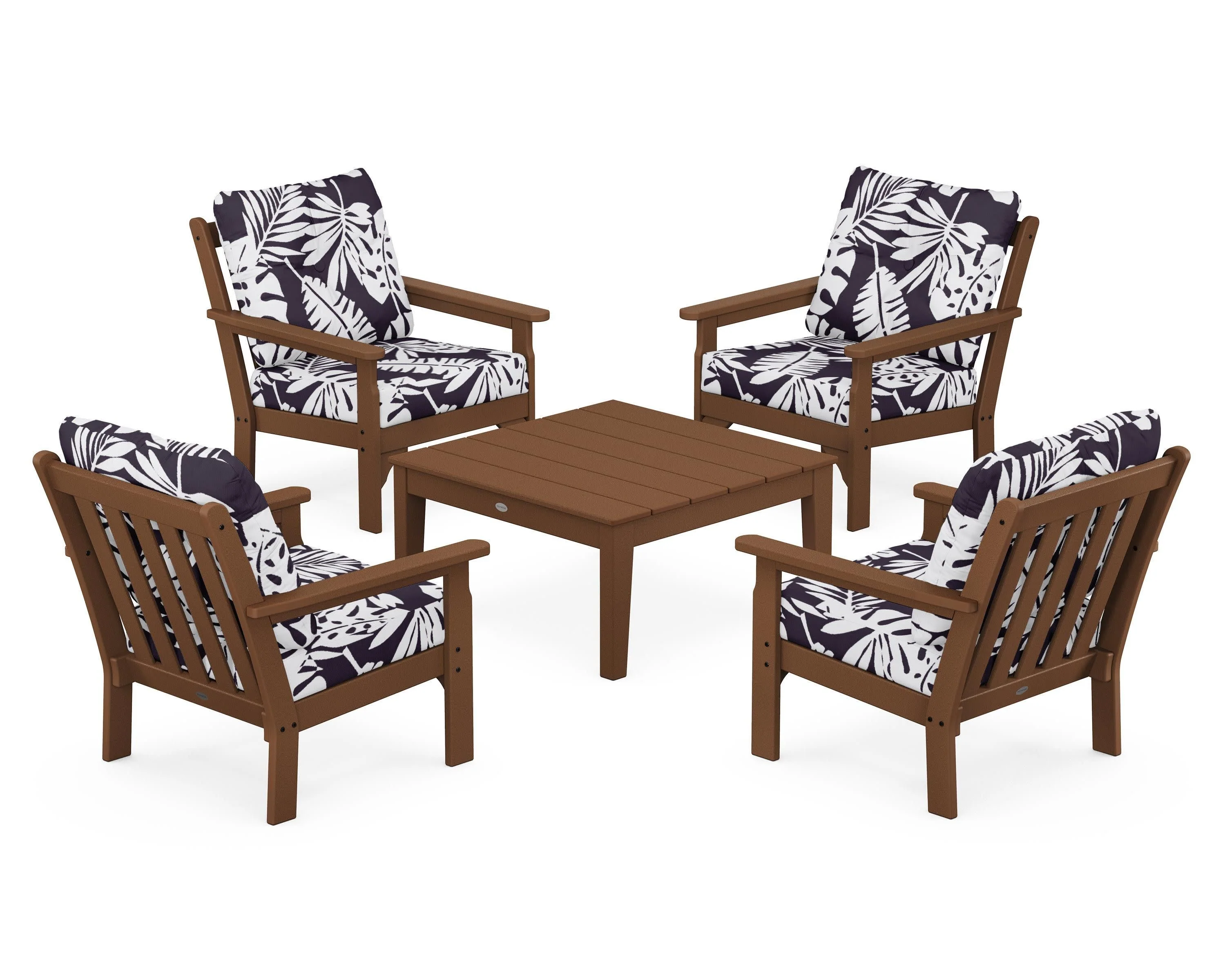 Vineyard 5-Piece Deep Seating Conversation Set - Image 148