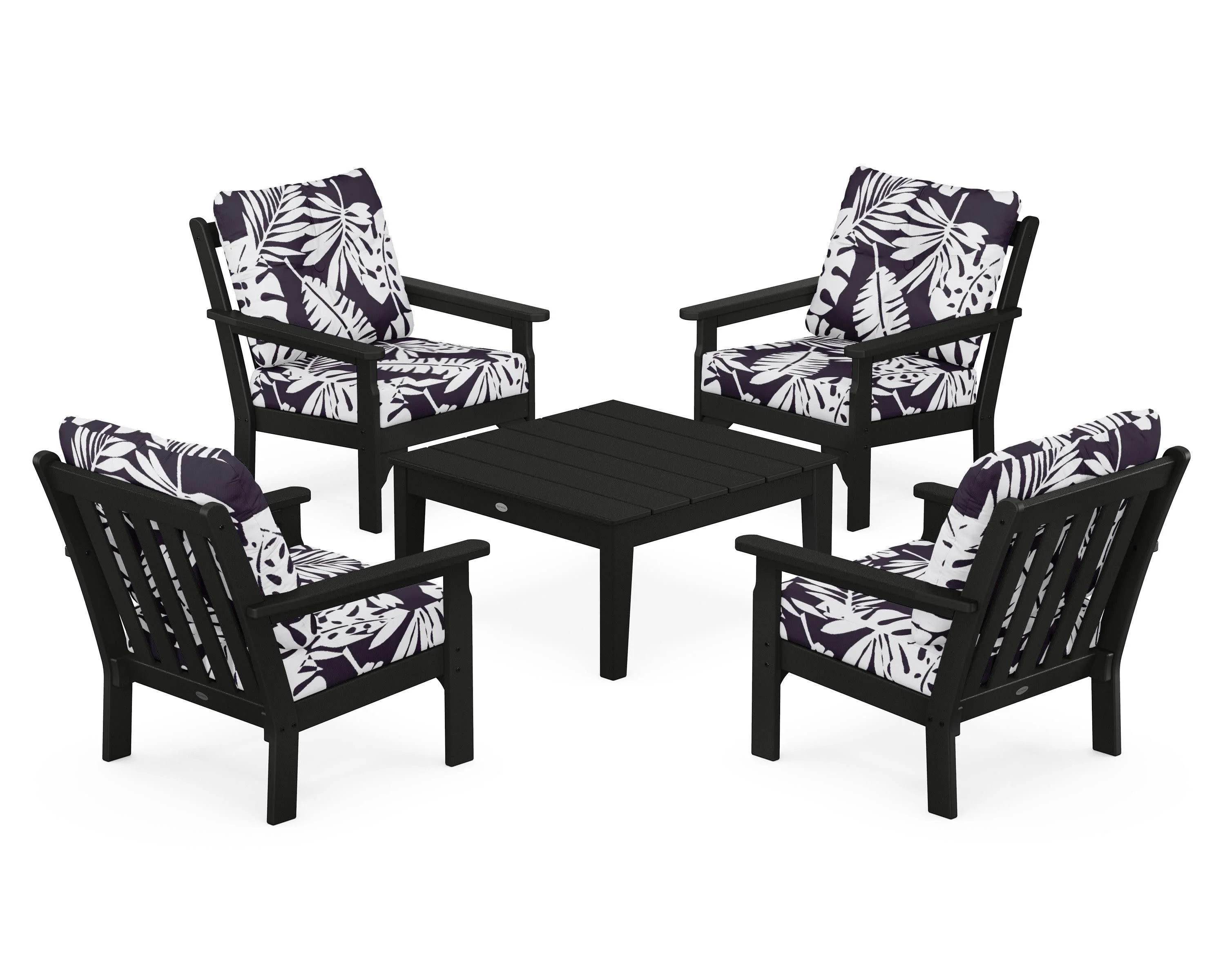 Vineyard 5-Piece Deep Seating Conversation Set - Image 153