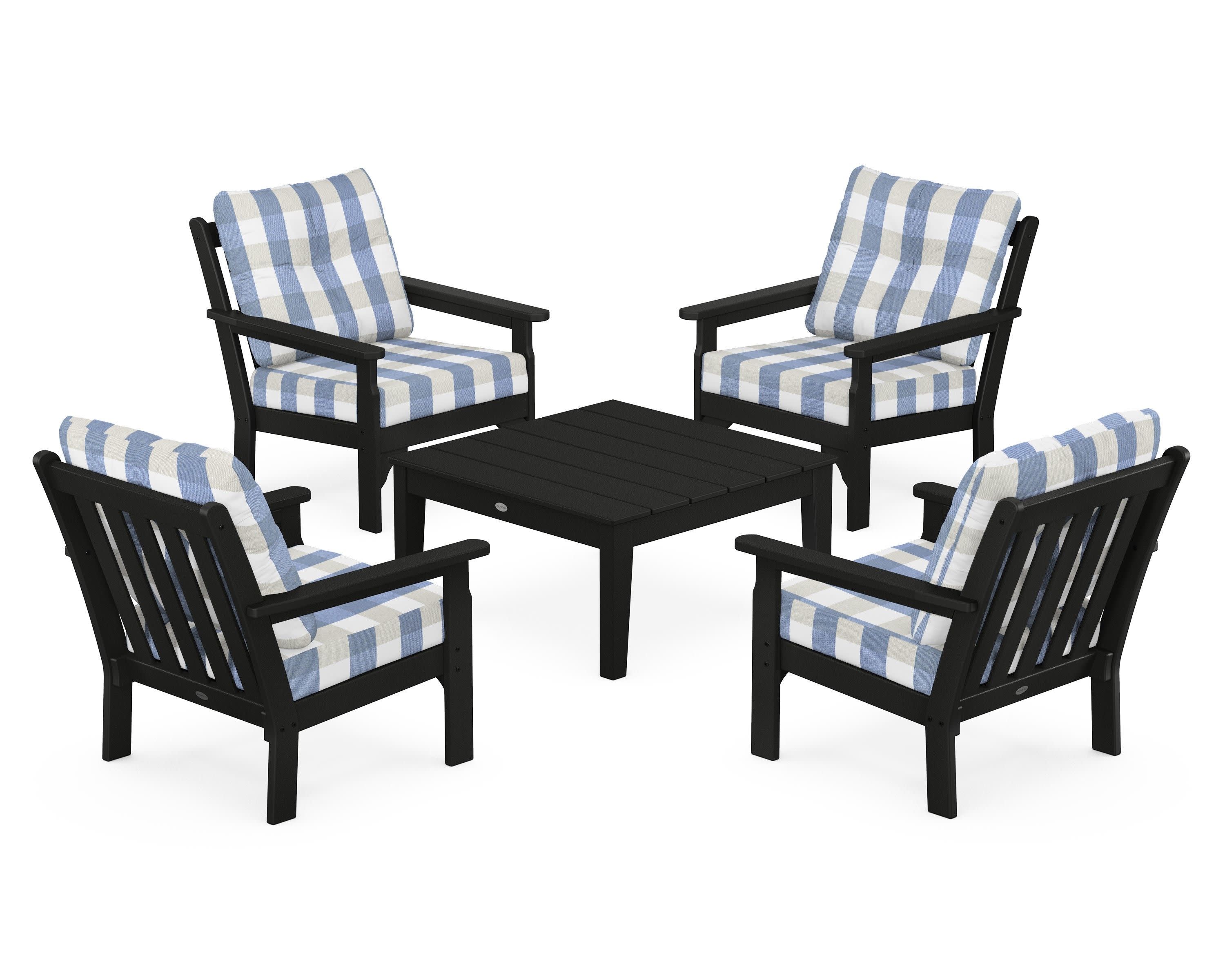 Vineyard 5-Piece Deep Seating Conversation Set - Image 154
