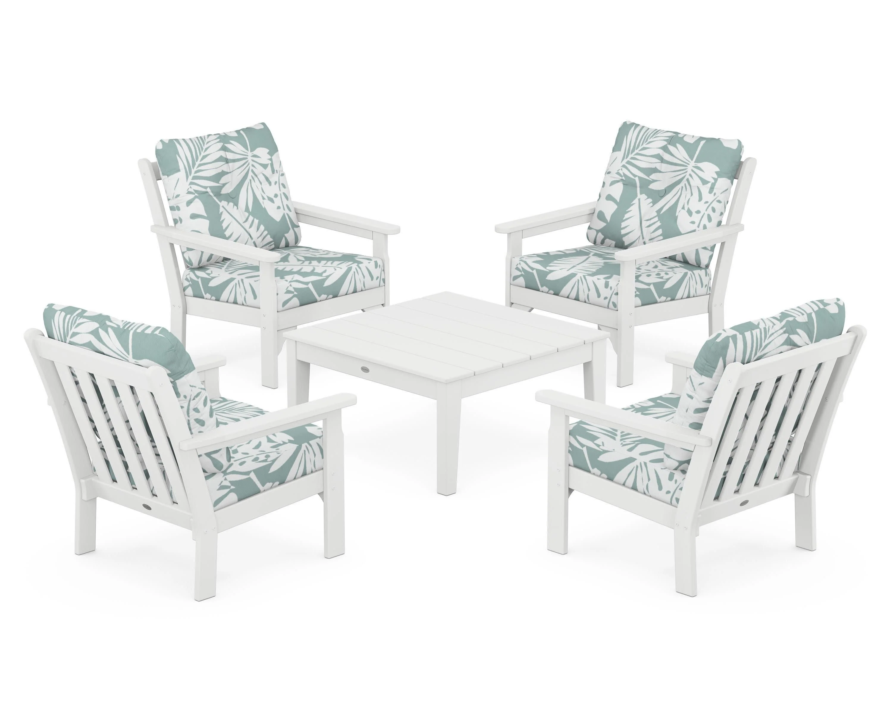 Vineyard 5-Piece Deep Seating Conversation Set - Image 156