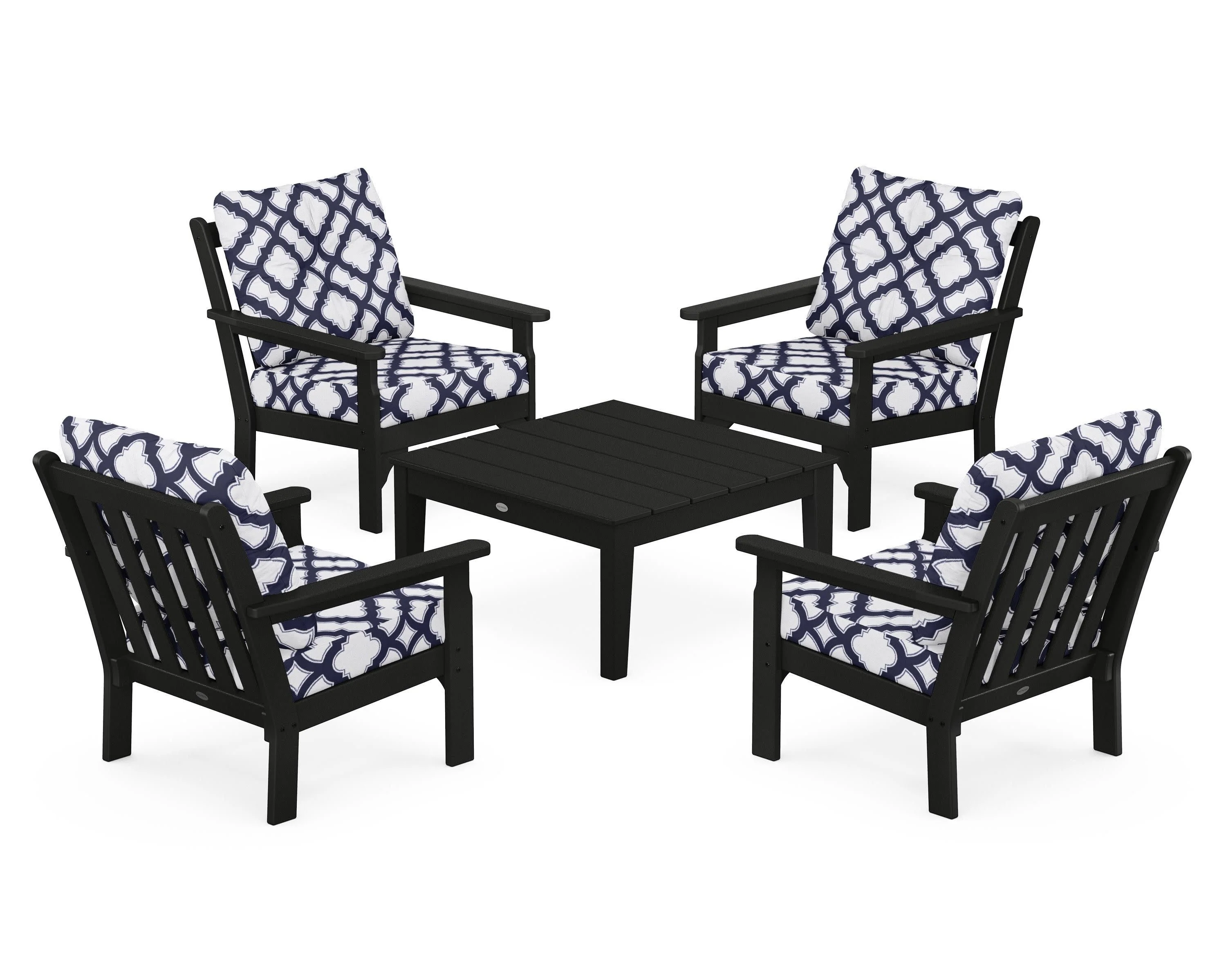Vineyard 5-Piece Deep Seating Conversation Set - Image 157