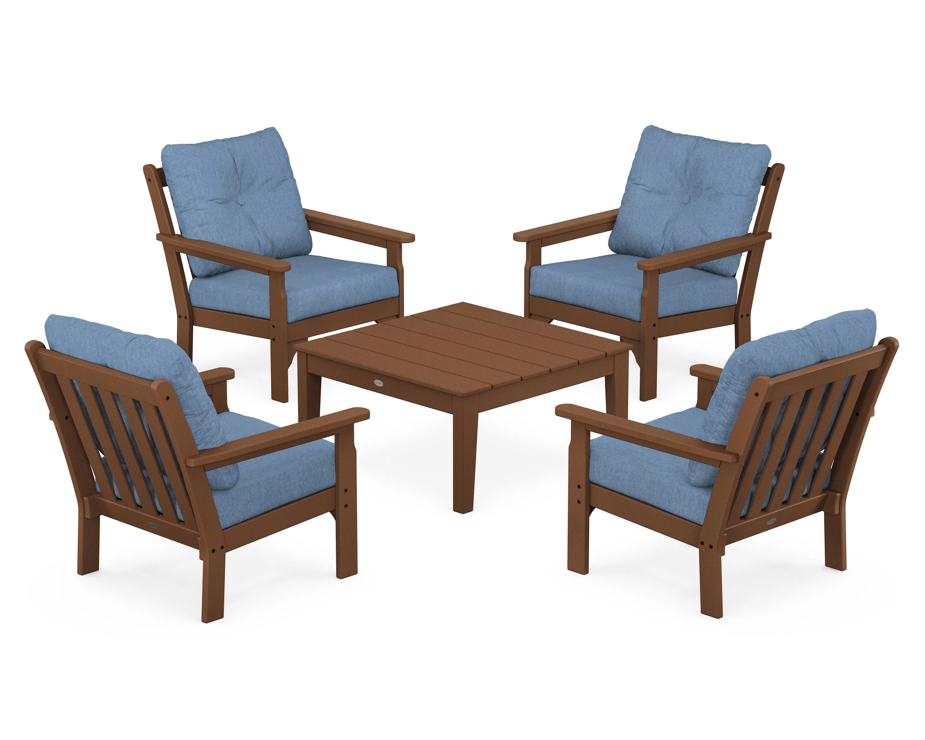 Vineyard 5-Piece Deep Seating Conversation Set - Image 161