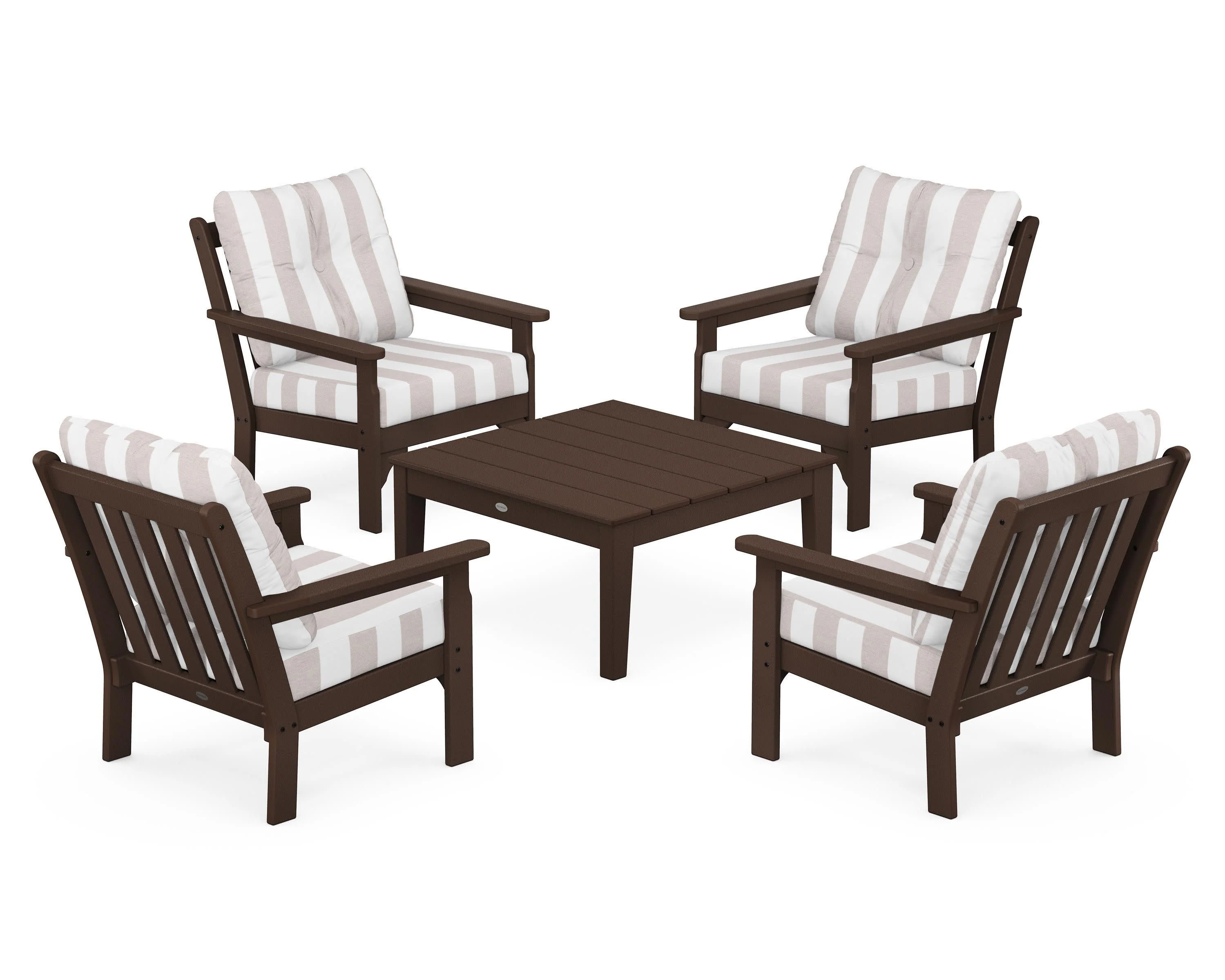 Vineyard 5-Piece Deep Seating Conversation Set - Image 162
