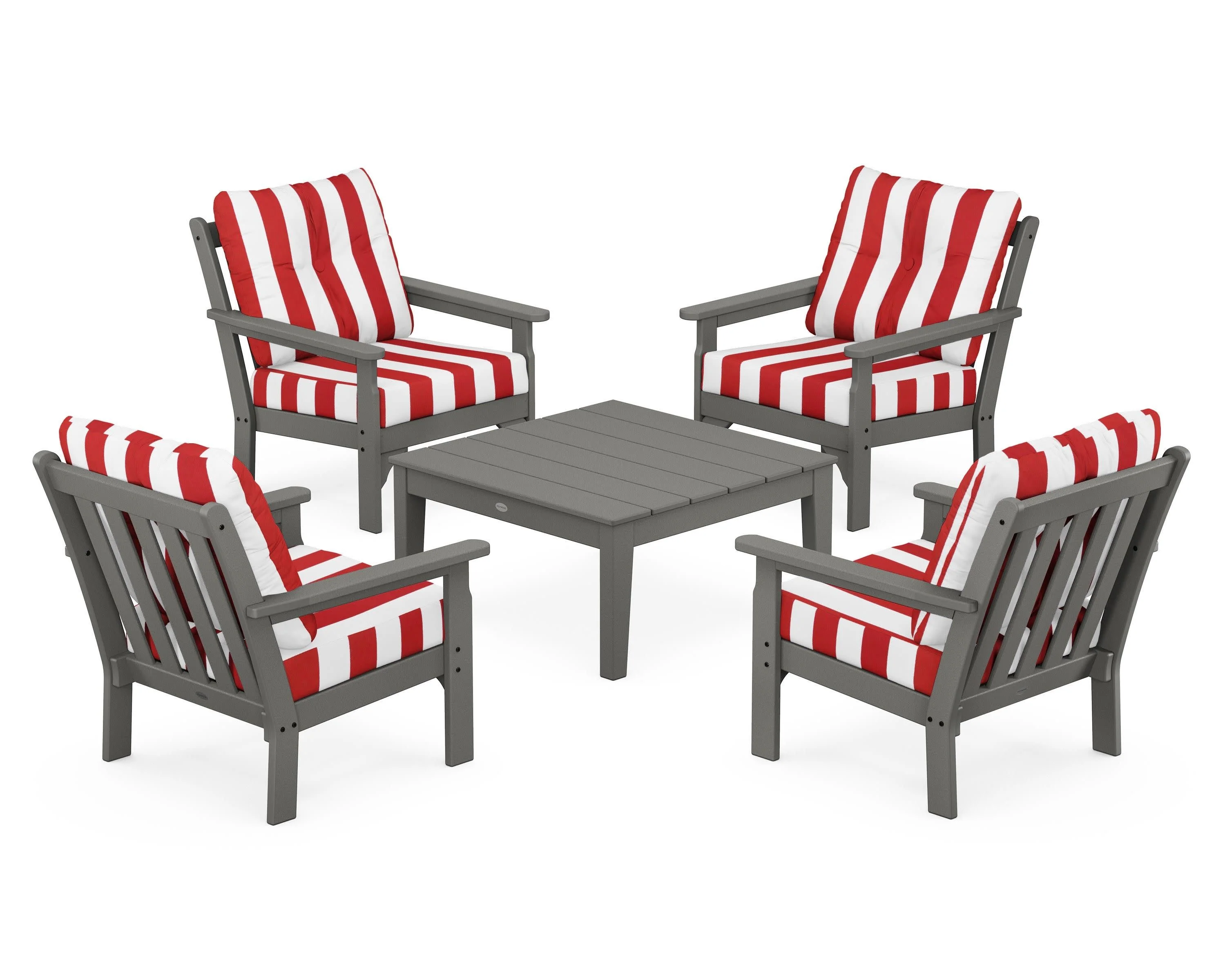 Vineyard 5-Piece Deep Seating Conversation Set - Image 164