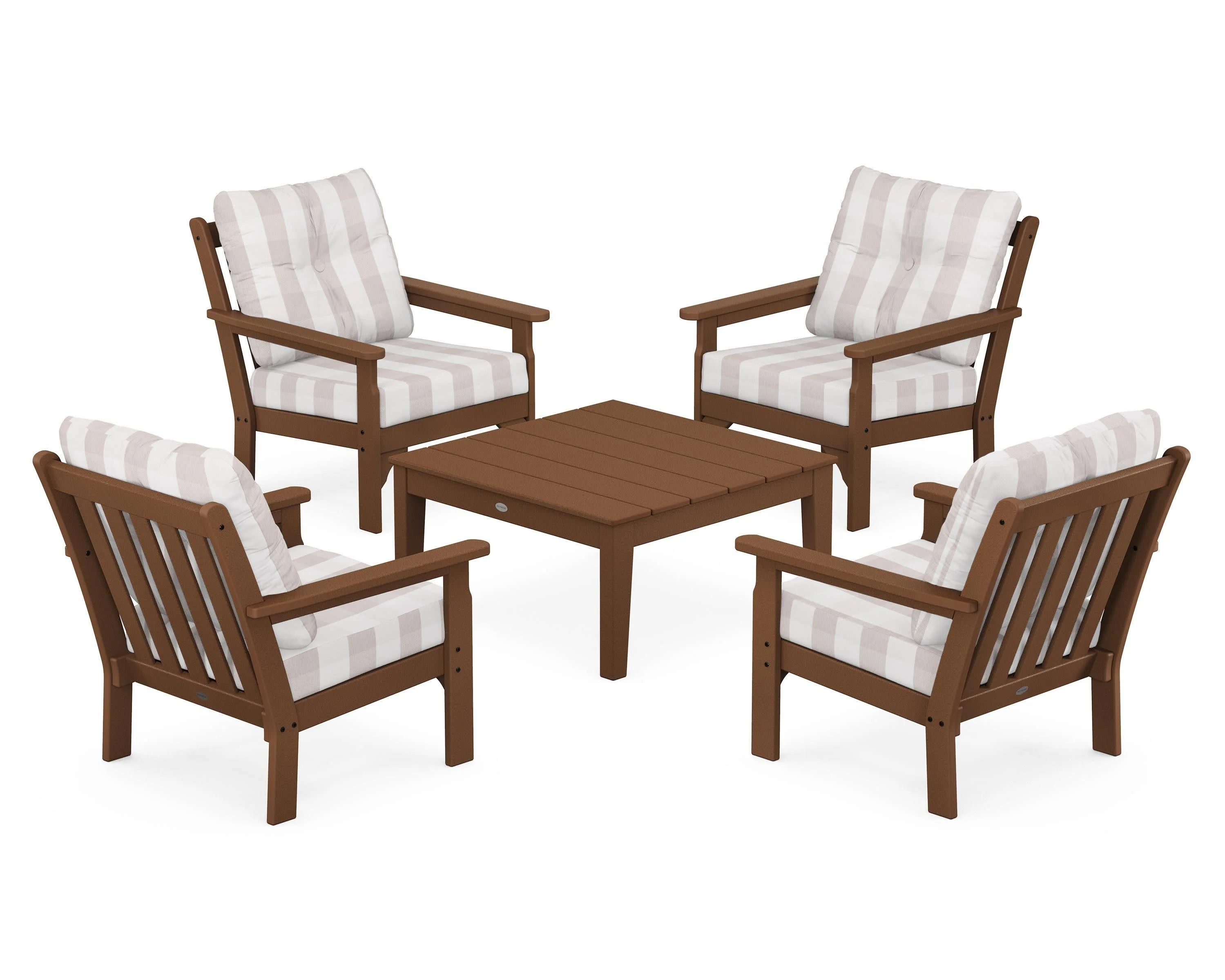 Vineyard 5-Piece Deep Seating Conversation Set - Image 166