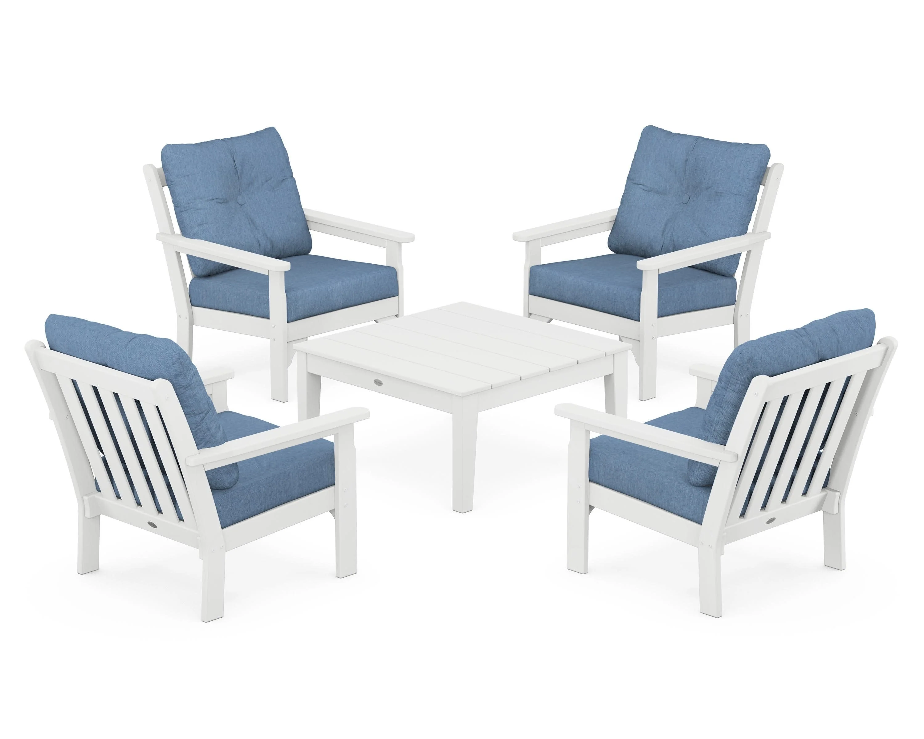 Vineyard 5-Piece Deep Seating Conversation Set - Image 169