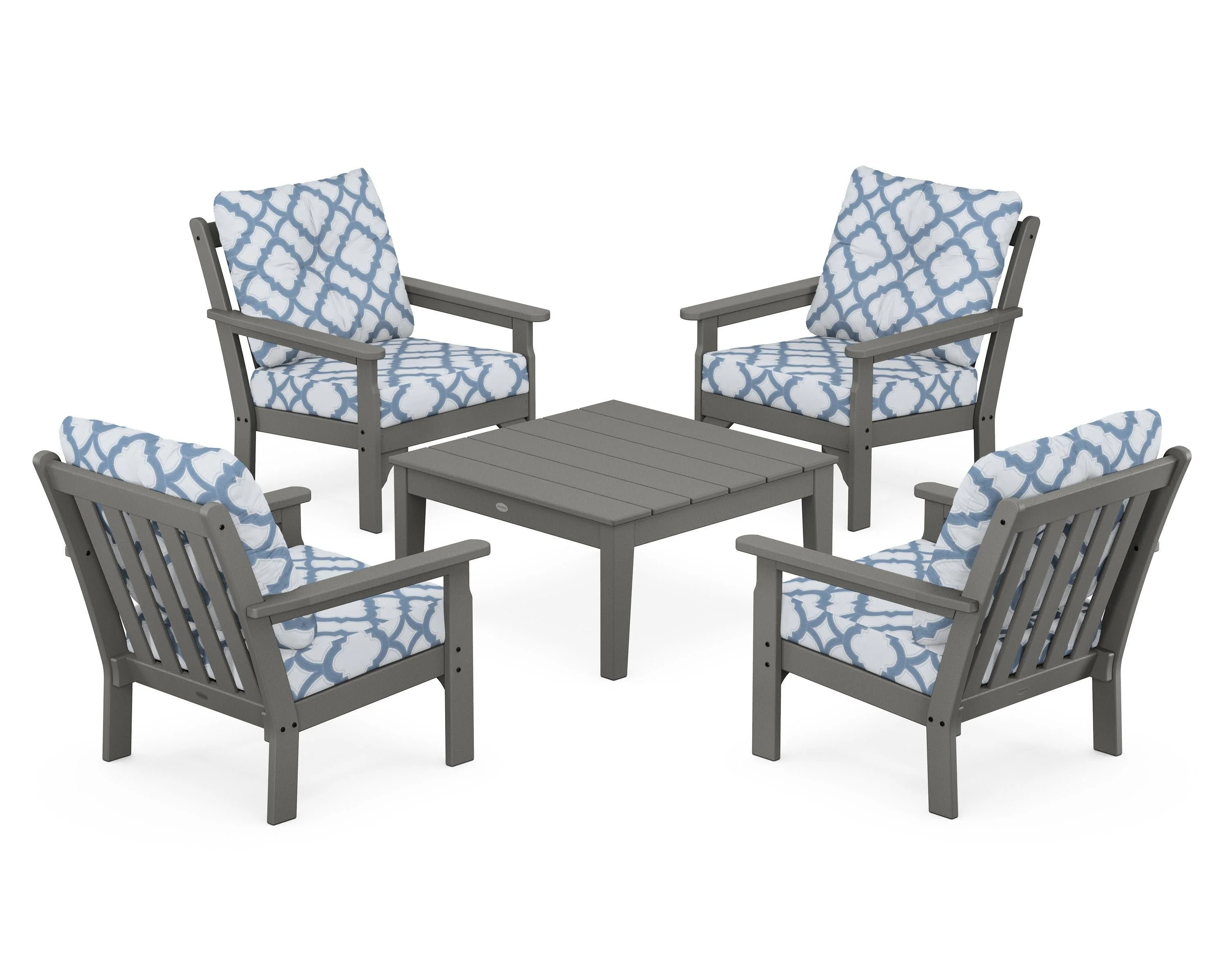 Vineyard 5-Piece Deep Seating Conversation Set - Image 171