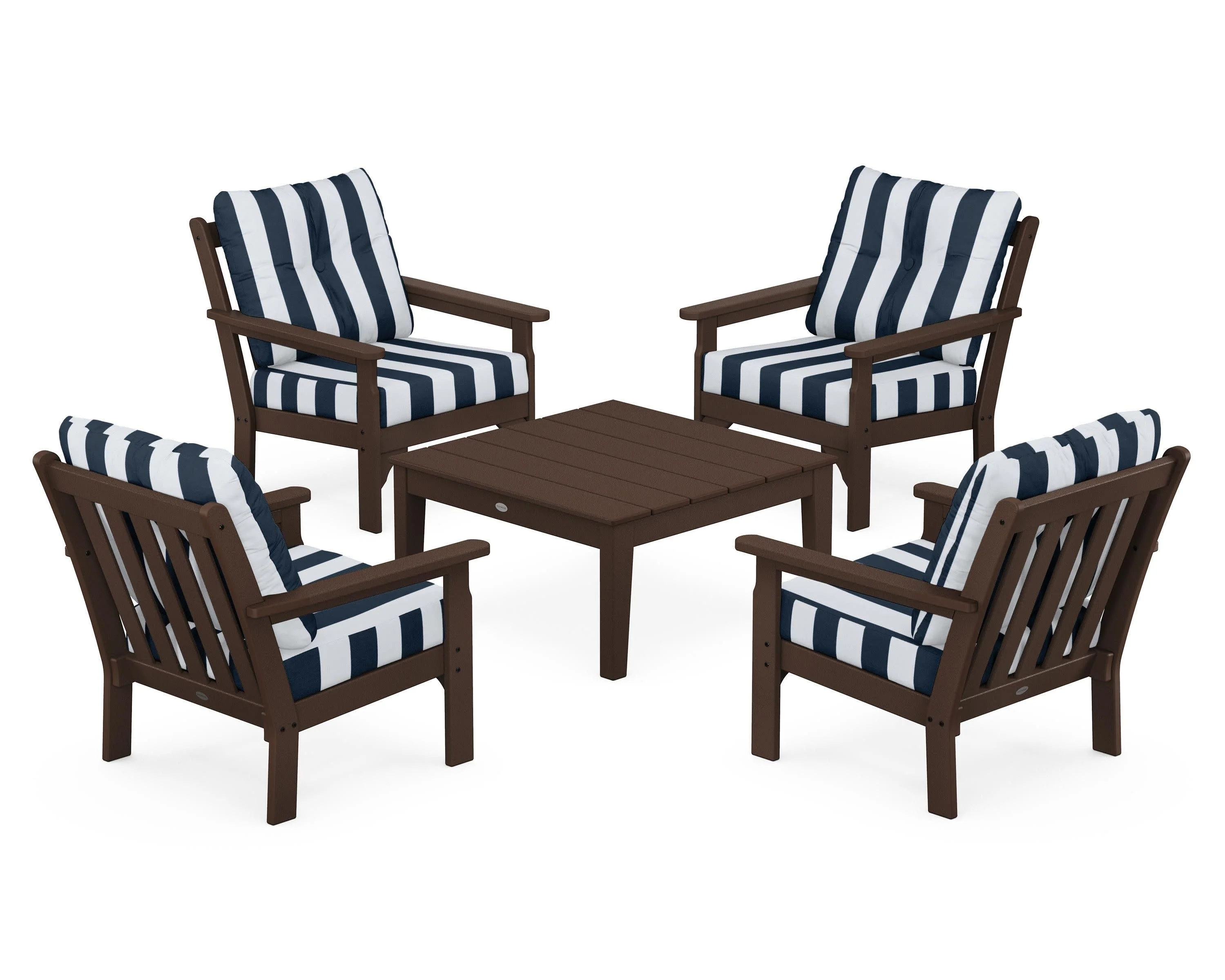 Vineyard 5-Piece Deep Seating Conversation Set - Image 178