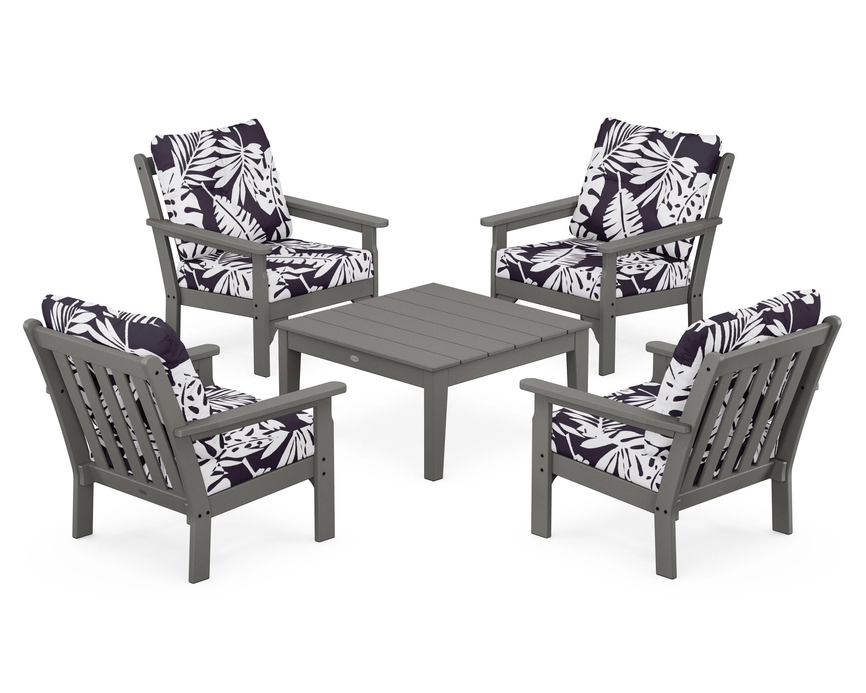 Vineyard 5-Piece Deep Seating Conversation Set - Image 184