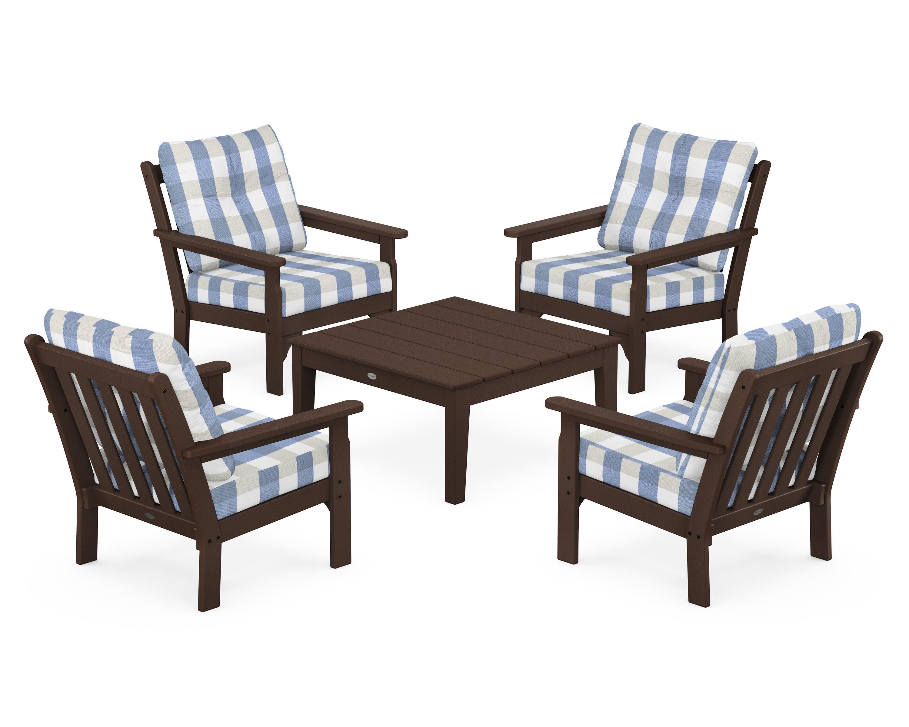Vineyard 5-Piece Deep Seating Conversation Set - Image 186